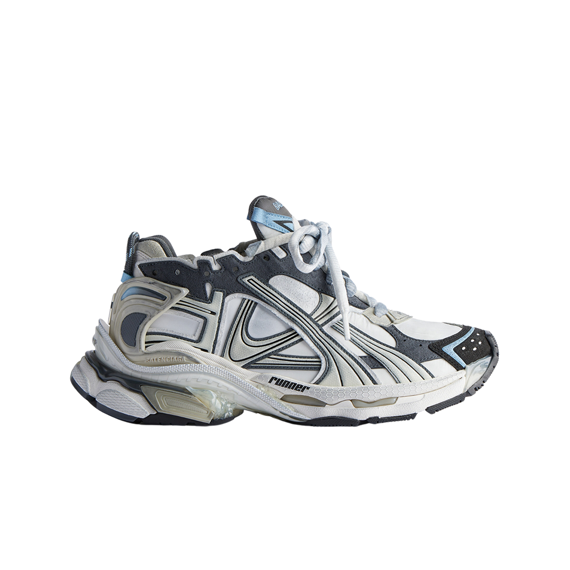 발렌시아가 러너 스니커즈 화이트 베이지