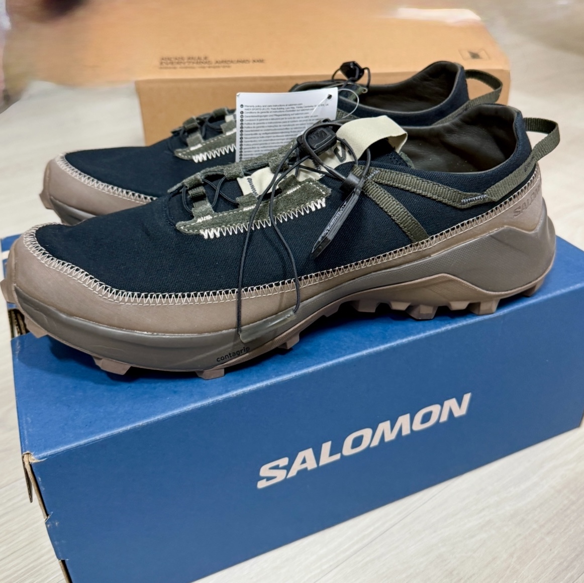Salomon x Ranra Cross Pro Peat Major Brown 착용 스타일 - 3