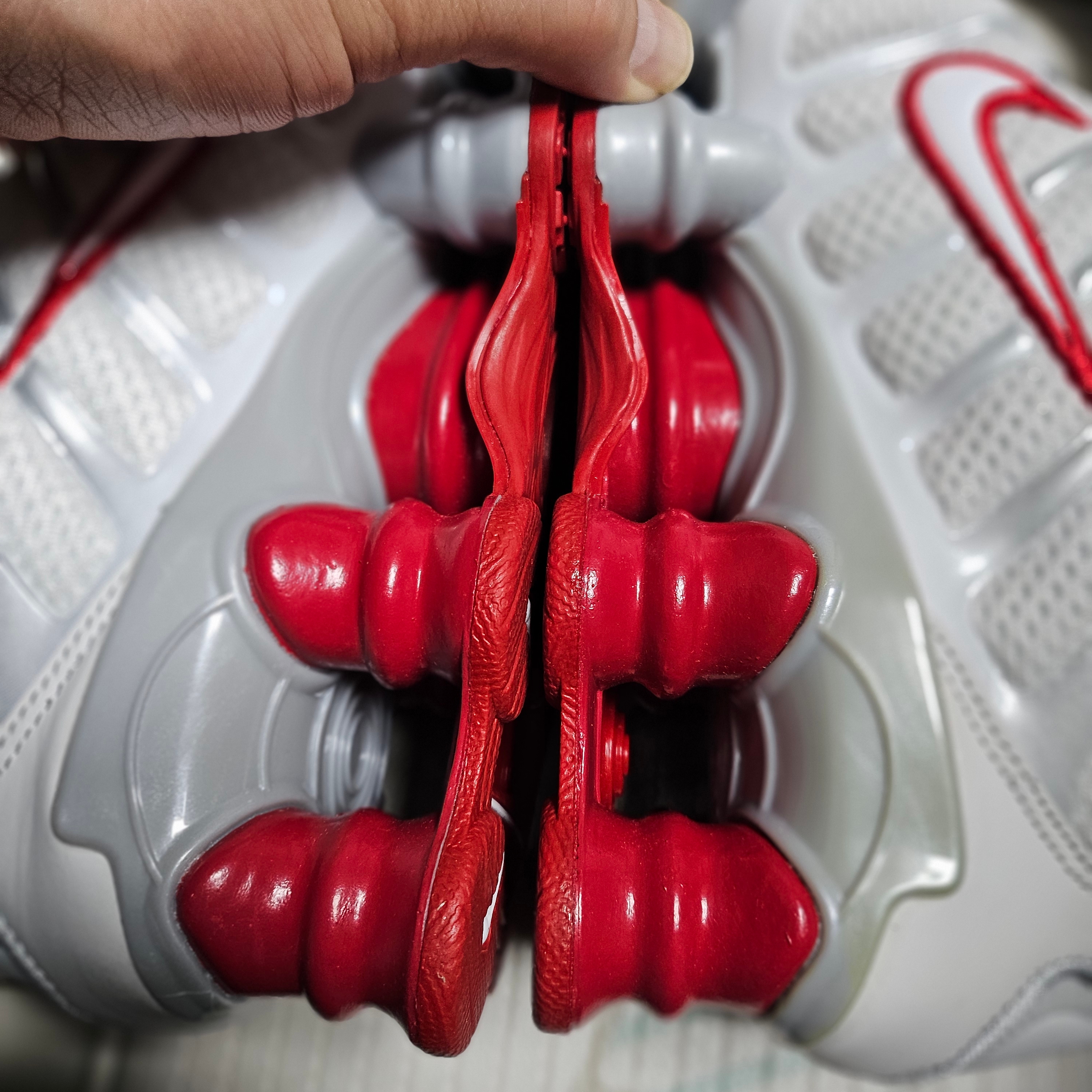 (W) Nike Shox TL Platinum Tint 착용 스타일 - 2