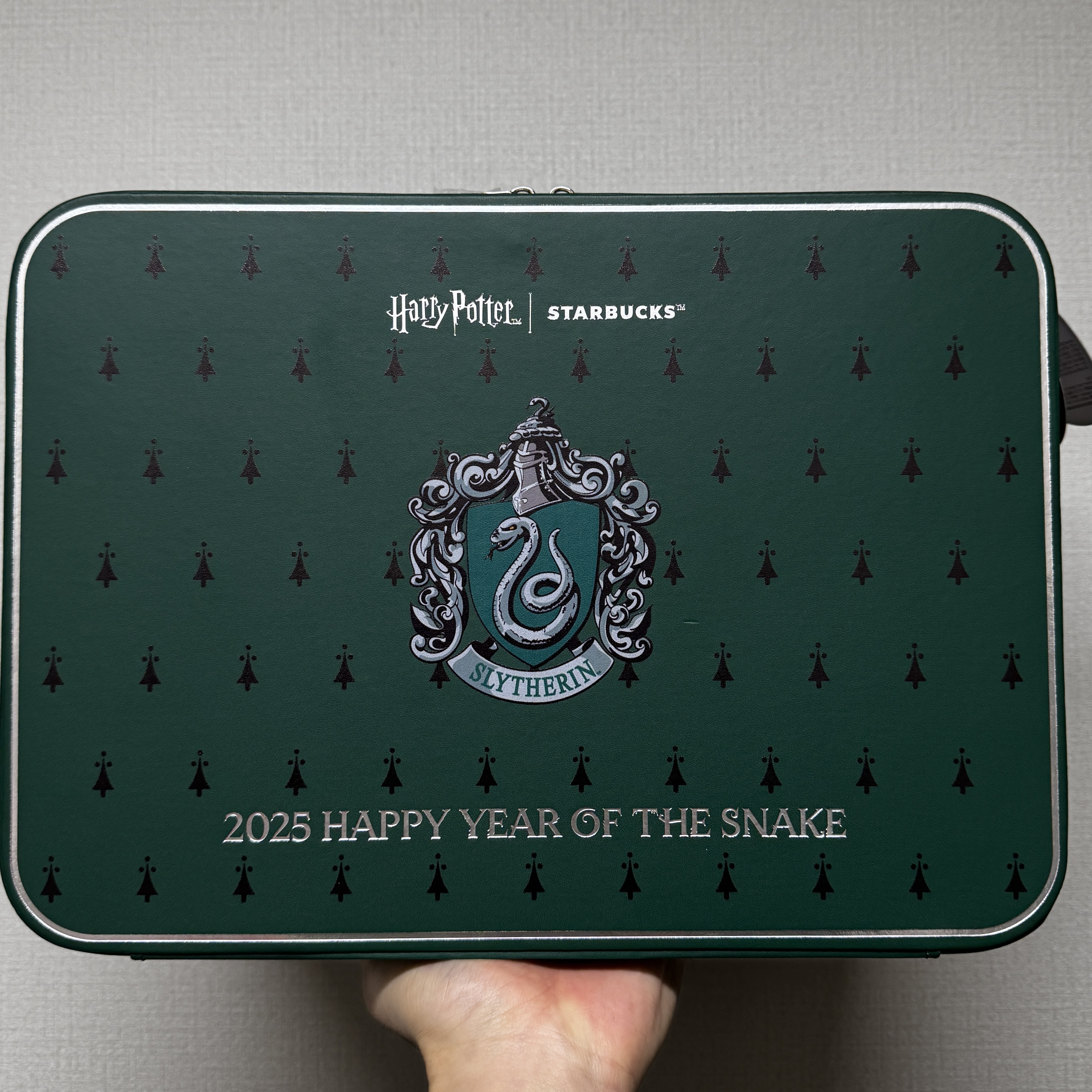 Starbucks x Harry Potter Limited Edition Slytherin (Set of 5), Starbucks x Harry Potter SS Slytherin Elma Tumbler 473ml 착용 스타일 - 1