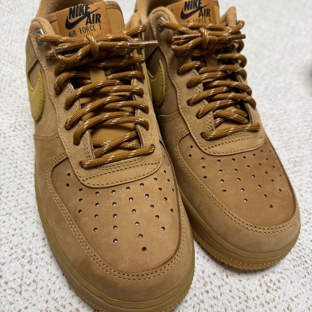 Nike Air Force 1 '07 WB Flax 착용 스타일 - 1