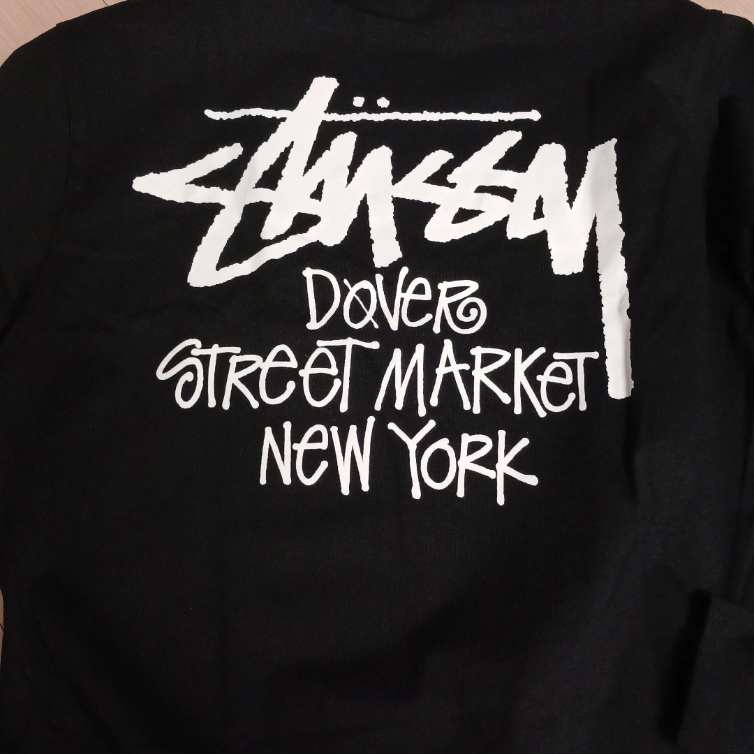 Stussy Stock DSM New York LS T-Shirt Black 착용 스타일 - 5