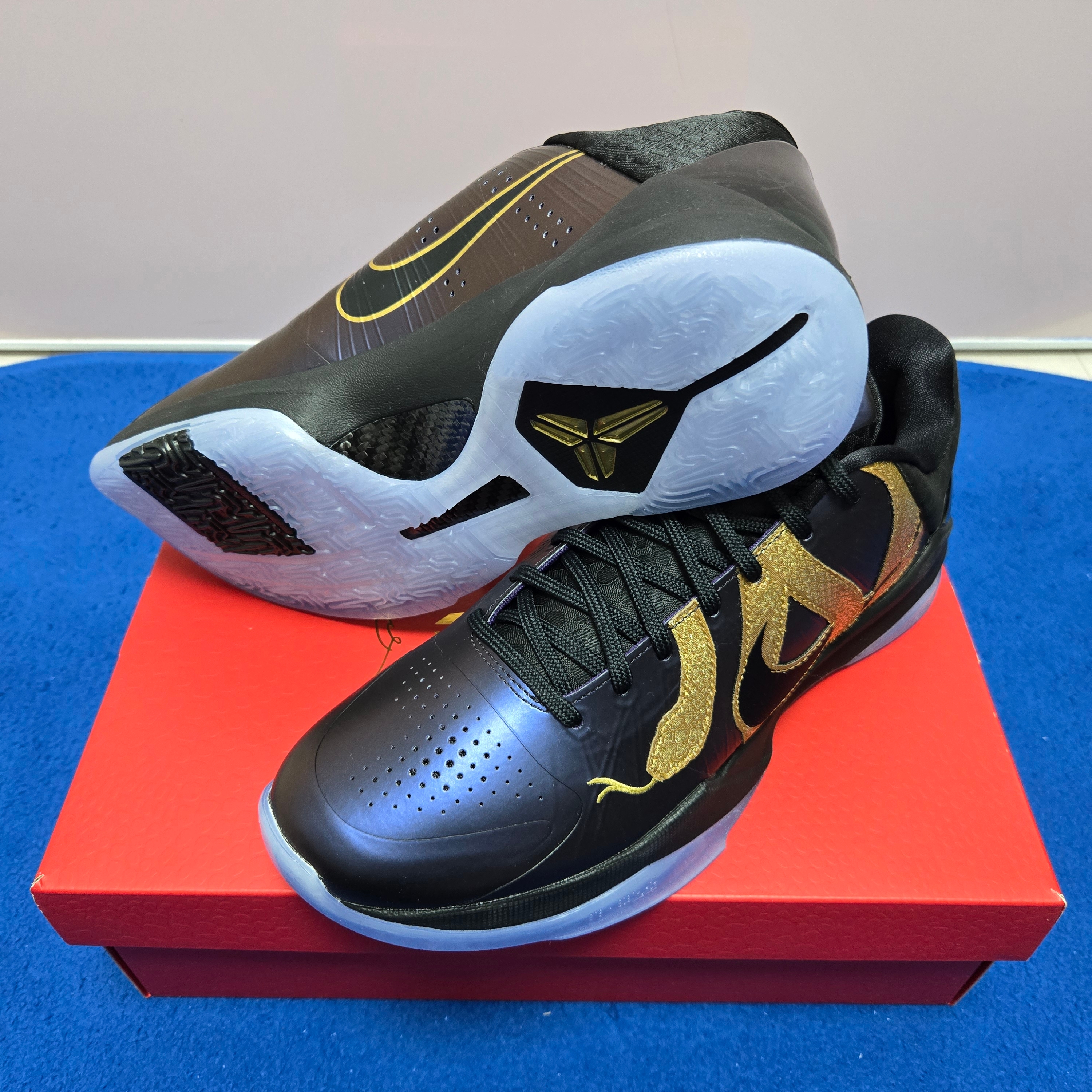 Nike Kobe 5 Protro Year of the Mamba Eggplant 착용 스타일 - 2