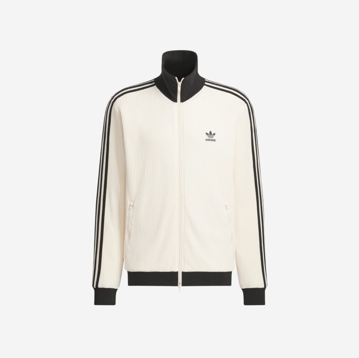 Adidas Waffle Beckenbauer Track Top Wonder White - KR Sizing 착용 스타일