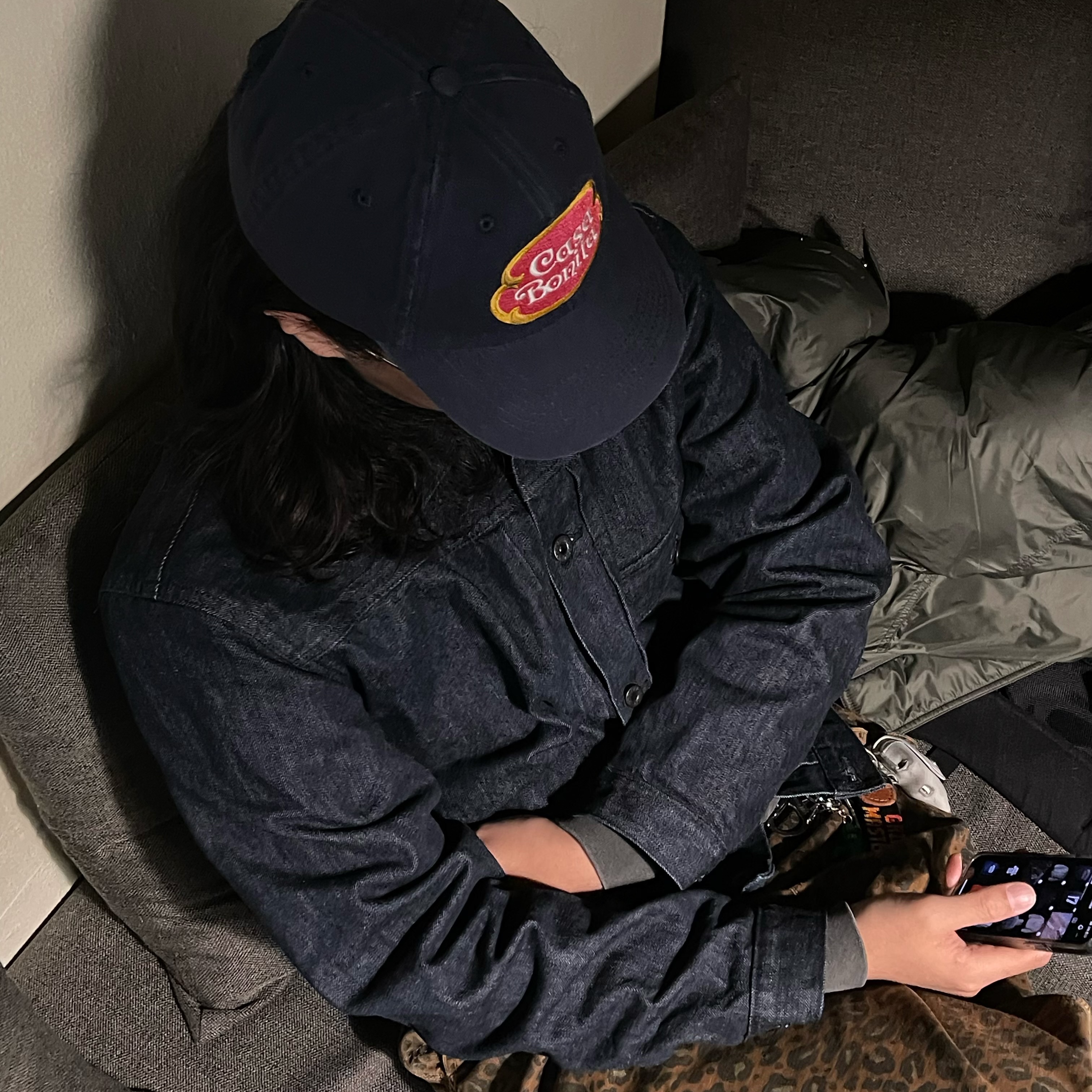 Kapital 14 oz. Denim 1st Jacket Indigo 착용 스타일