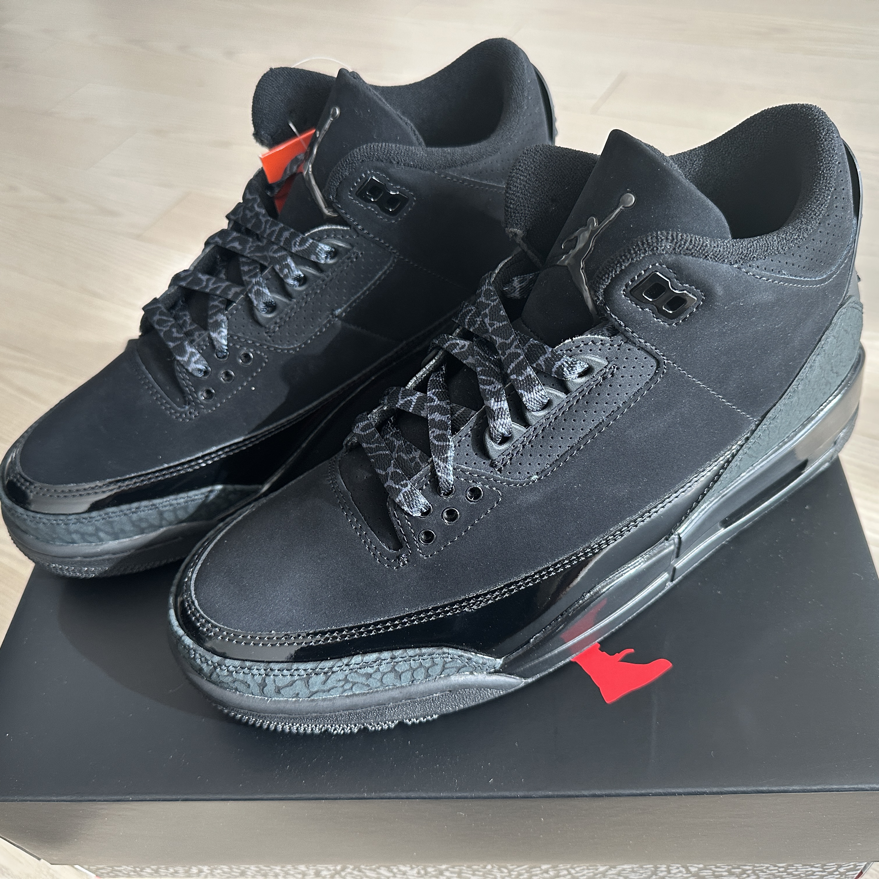 Jordan 3 Retro Black Cat 2025 착용 스타일