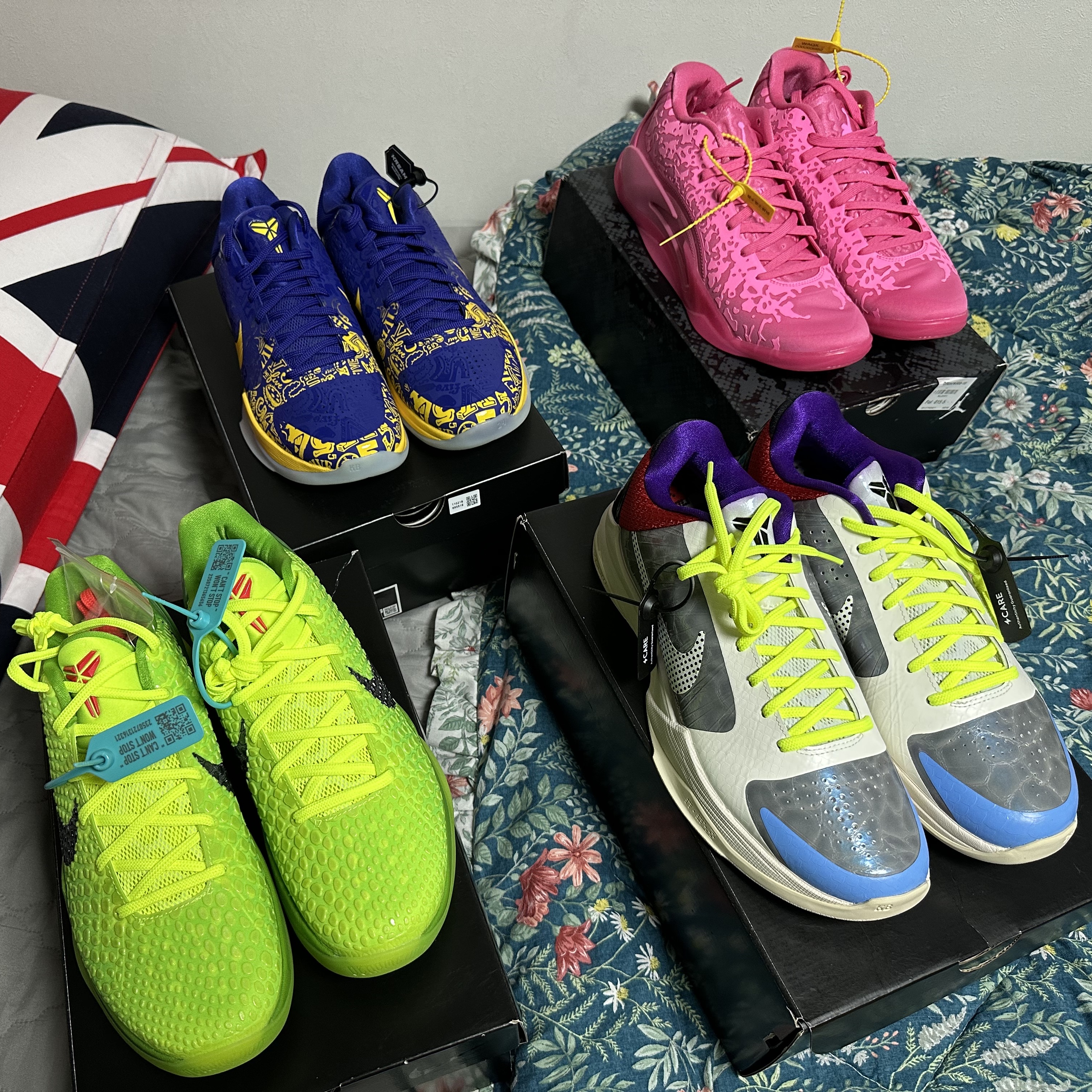 Nike Kobe 6 Protro Green Apple, Nike Kobe 5 Protro PJ Tucker 착용 스타일