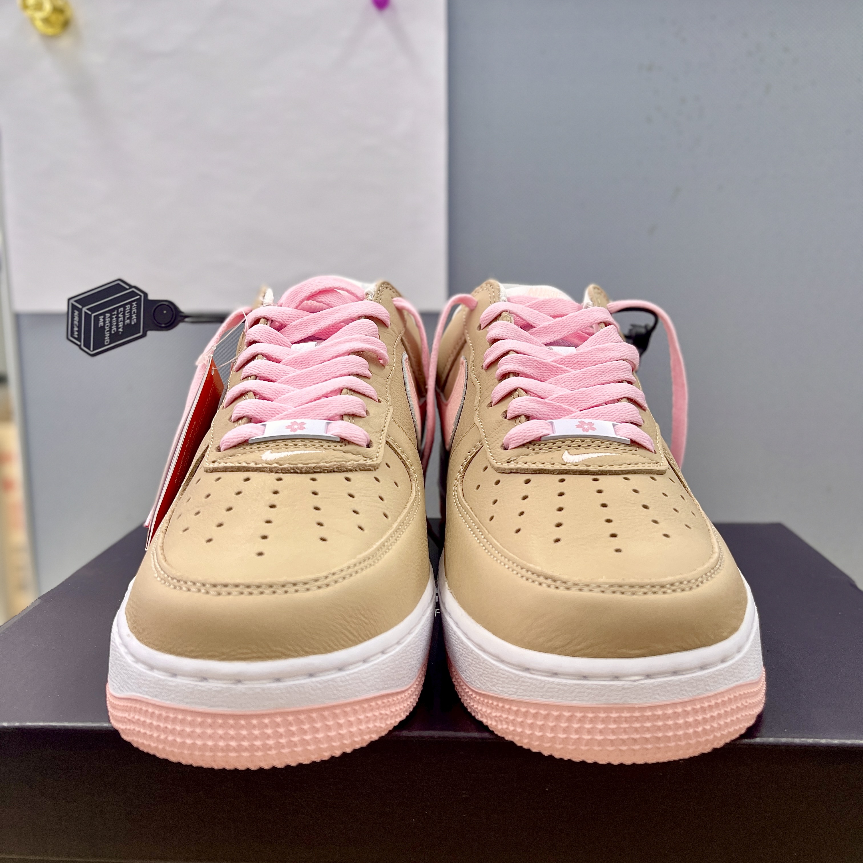 Nike Air Force 1 Low Linen 2024 착용 스타일 - 4