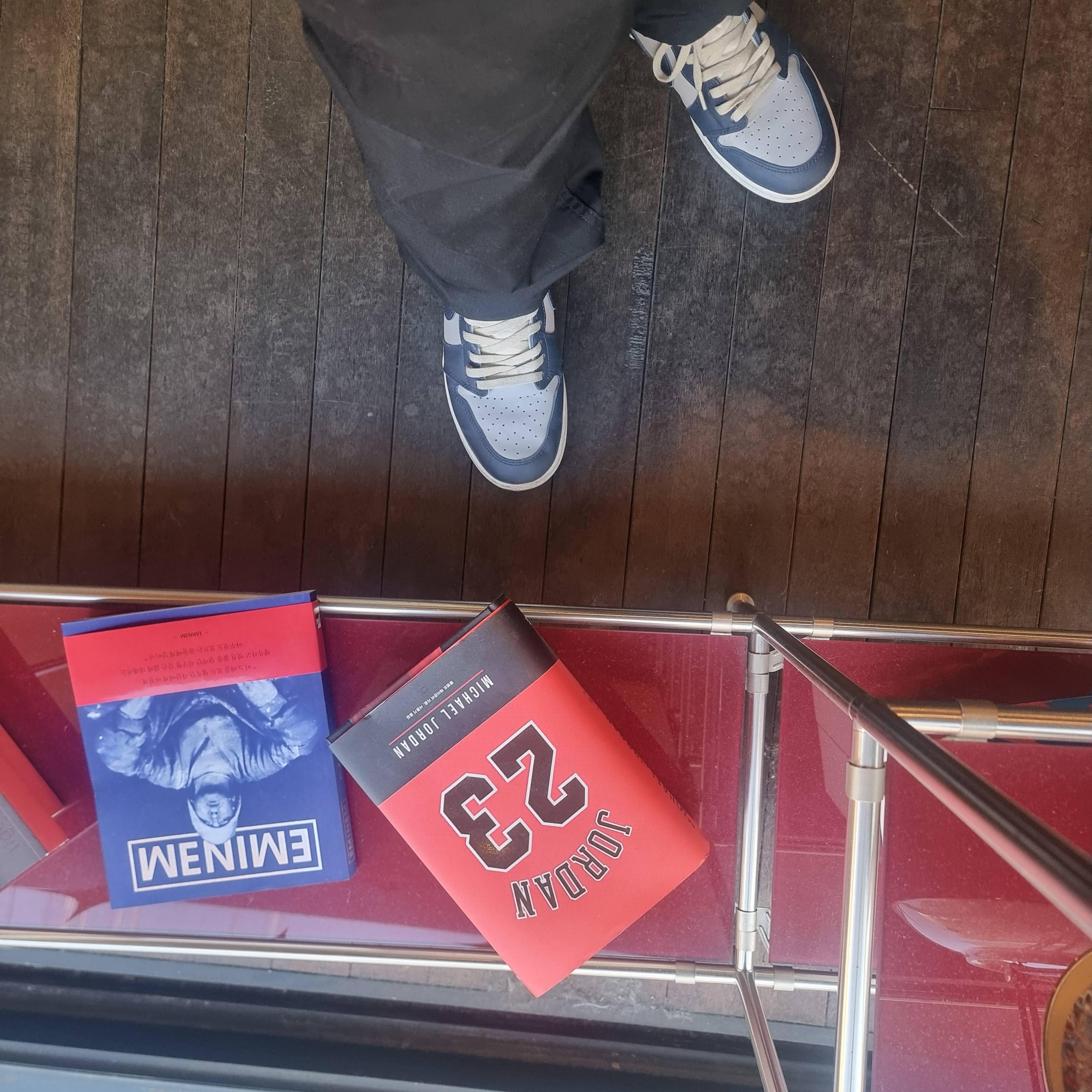 Jordan 1 High 85 College Navy 착용 스타일