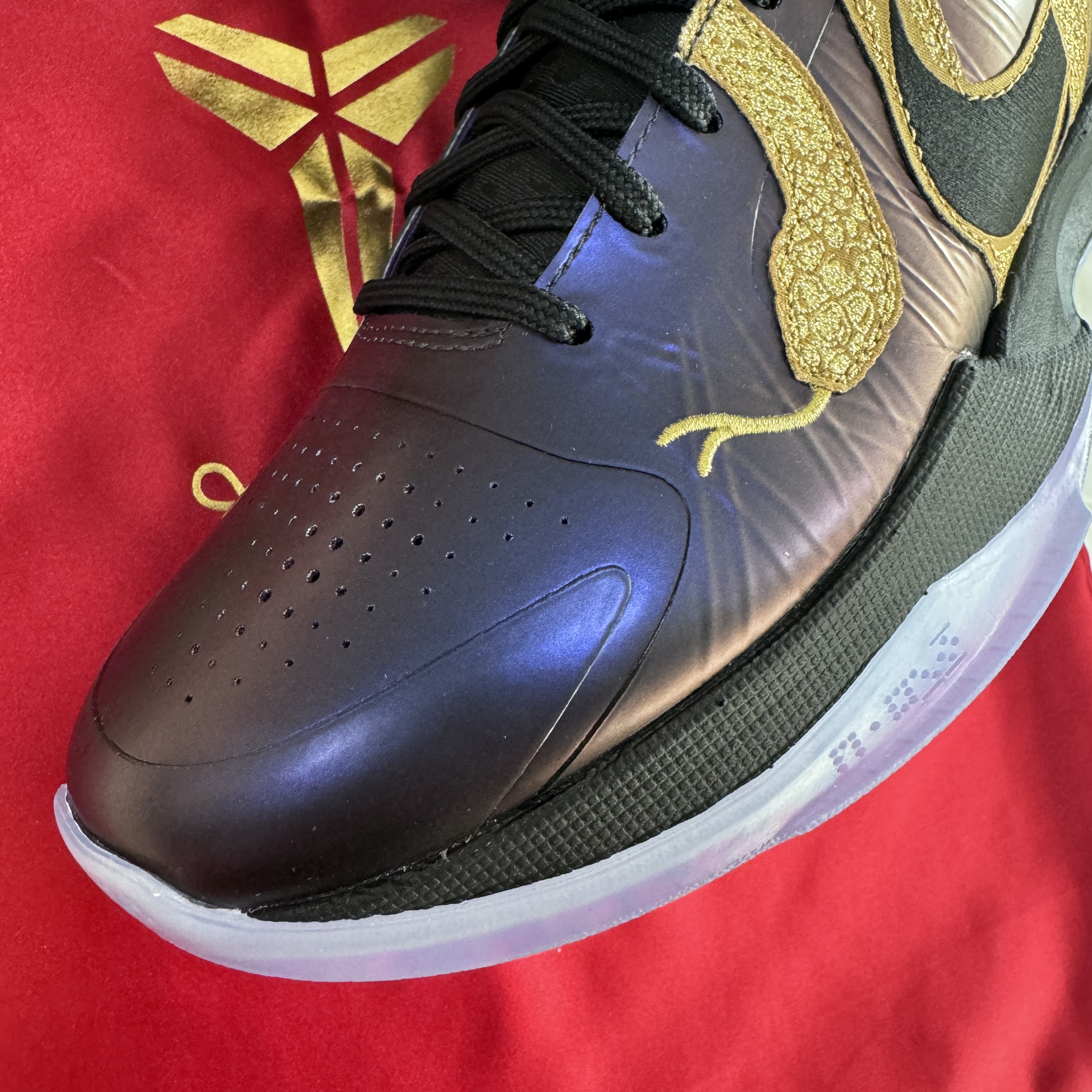 Nike Kobe 5 Protro Year of the Mamba Eggplant 착용 스타일 - 8