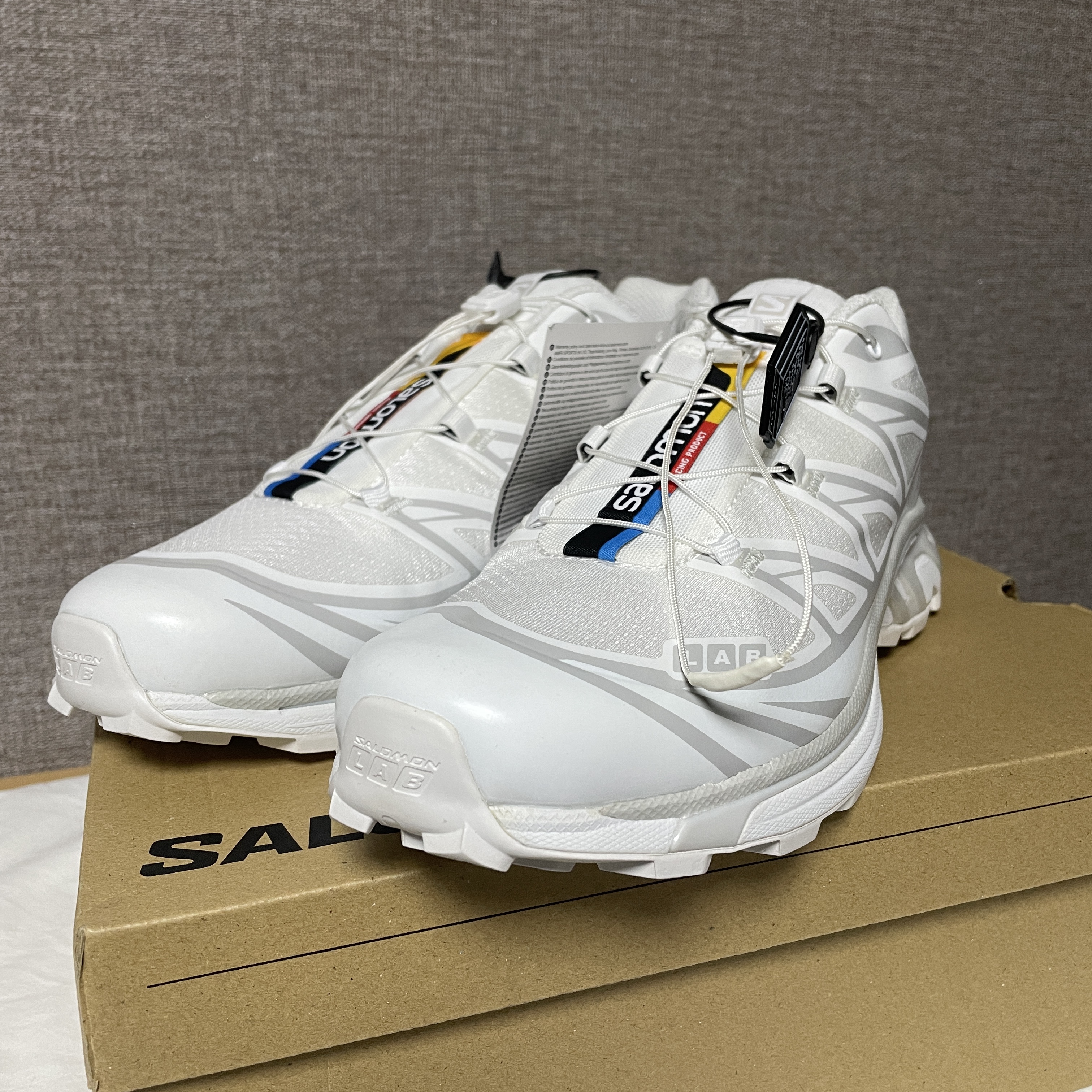 Salomon XT-6 ADV White 착용 스타일 - 2