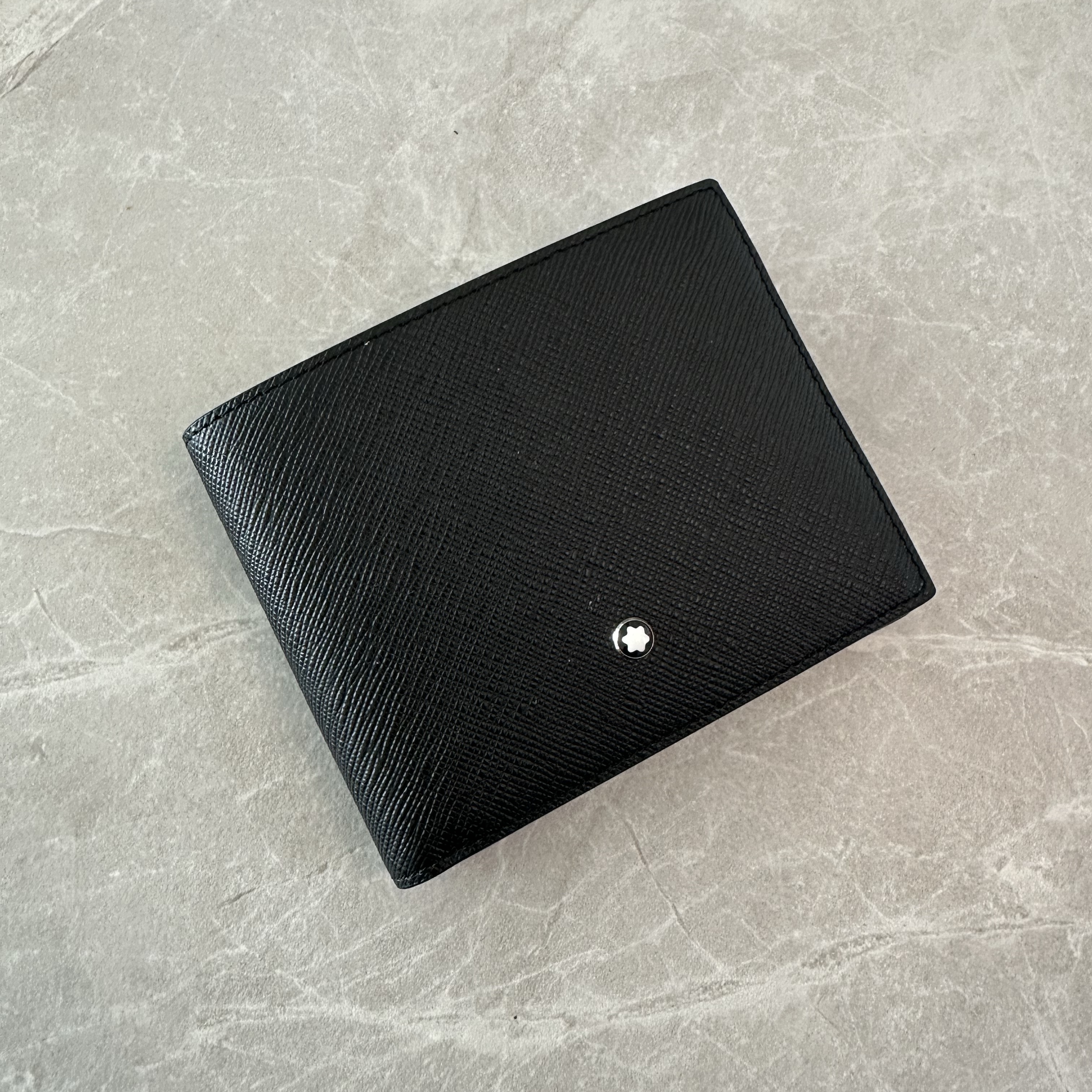 Montblanc Sartorial 6cc Wallet Black 착용 스타일