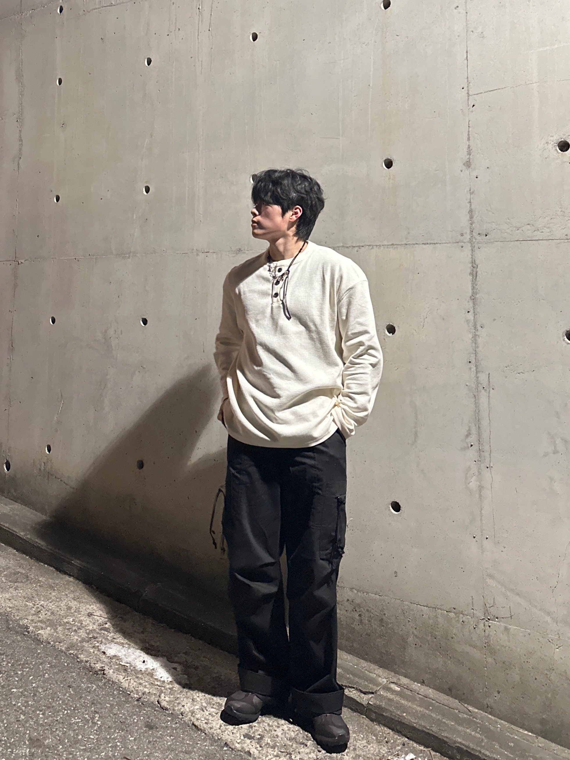 On Running x Post Archive Faction (Paf) Cloudventure Peak Cacao Espresso 착용 스타일 - 1