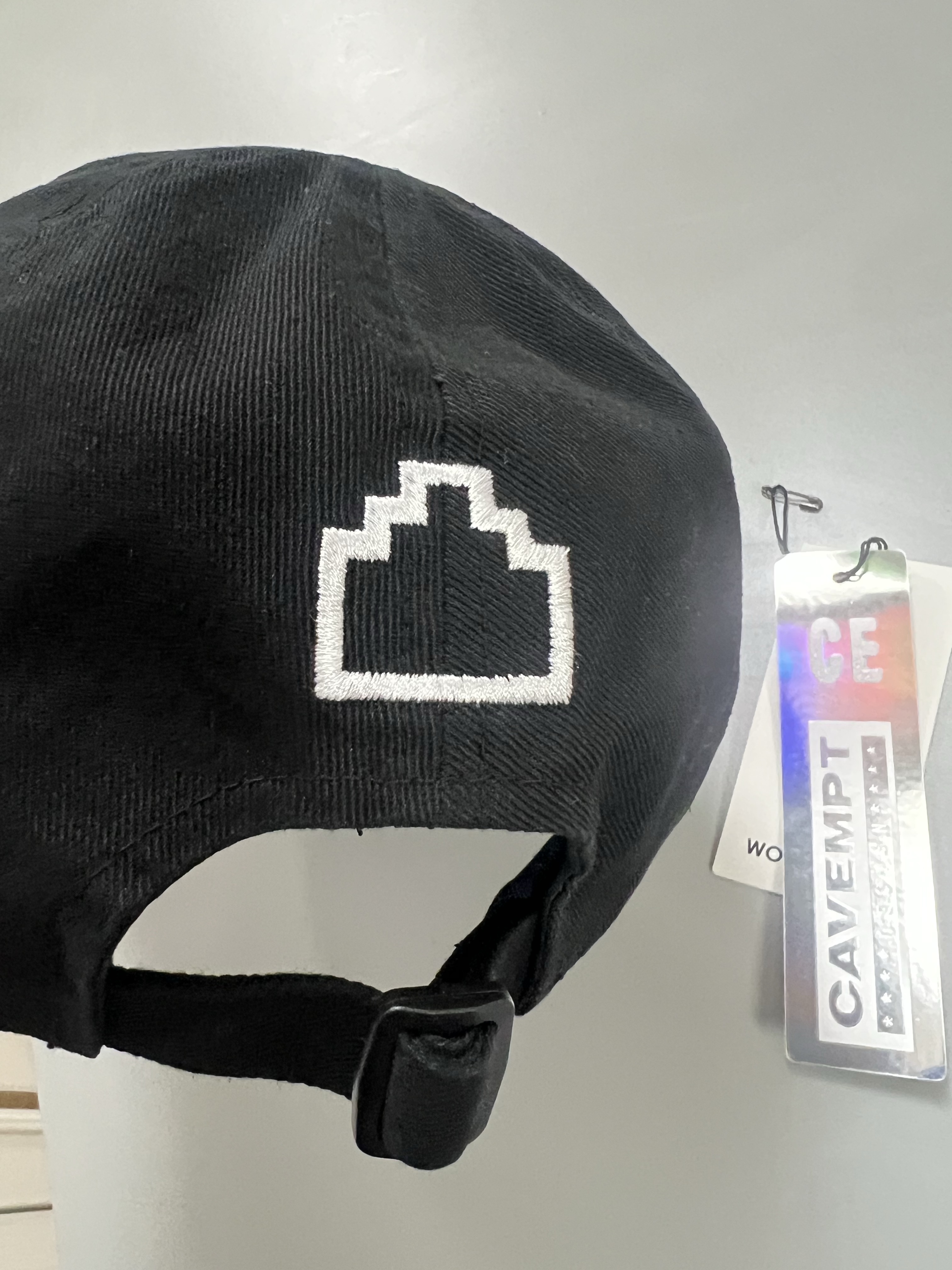 Cav Empt Flat Pre Cog Cap Black - 24FW, Jordan 1 Mid Lucky Green 착용 스타일 - 3
