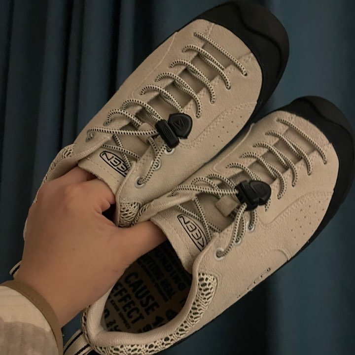 Keen Jasper Rocks SP Women Birch/Black 착용 스타일 - 1
