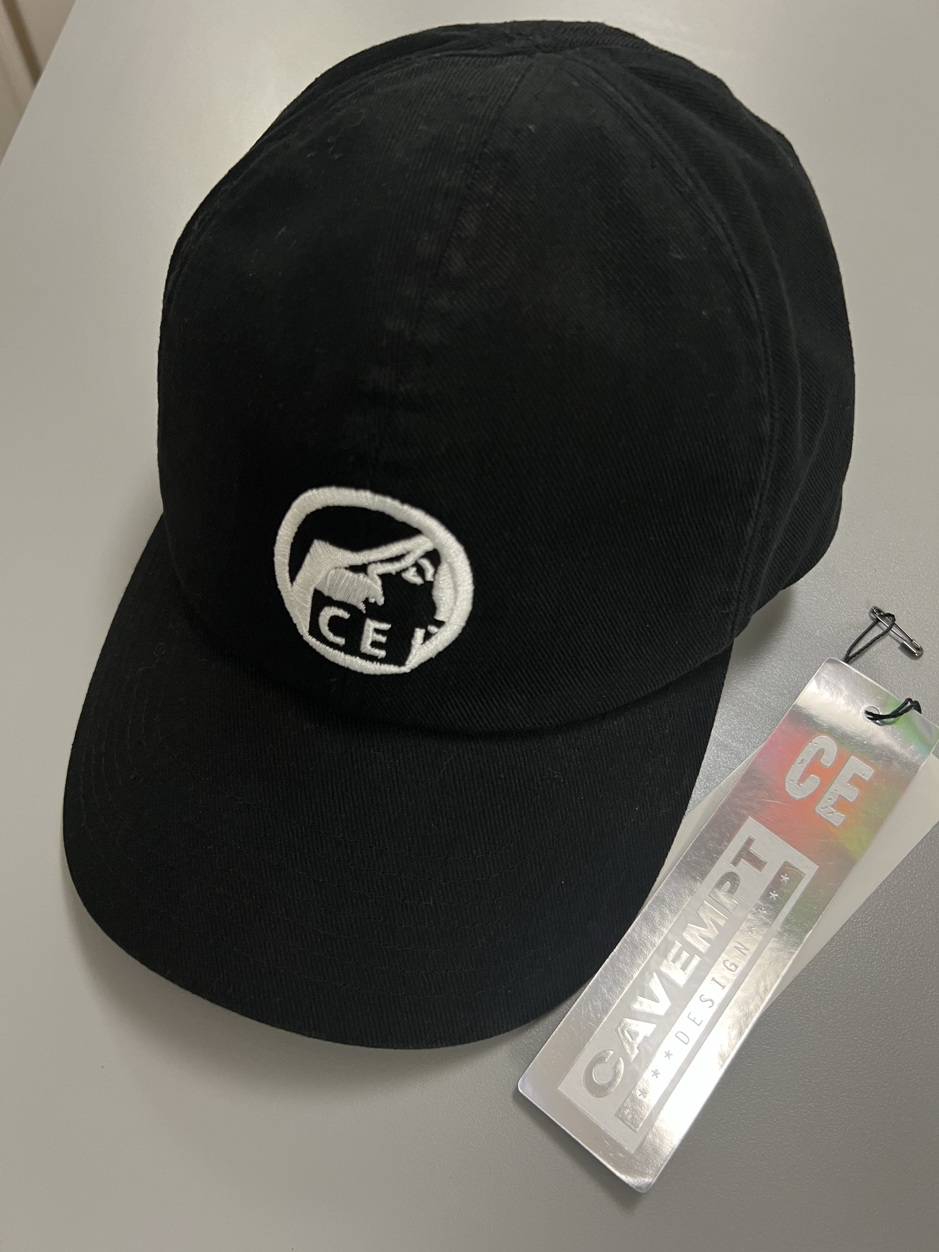 Cav Empt Flat Pre Cog Cap Black - 24FW, Jordan 1 Mid Lucky Green 착용 스타일 - 2