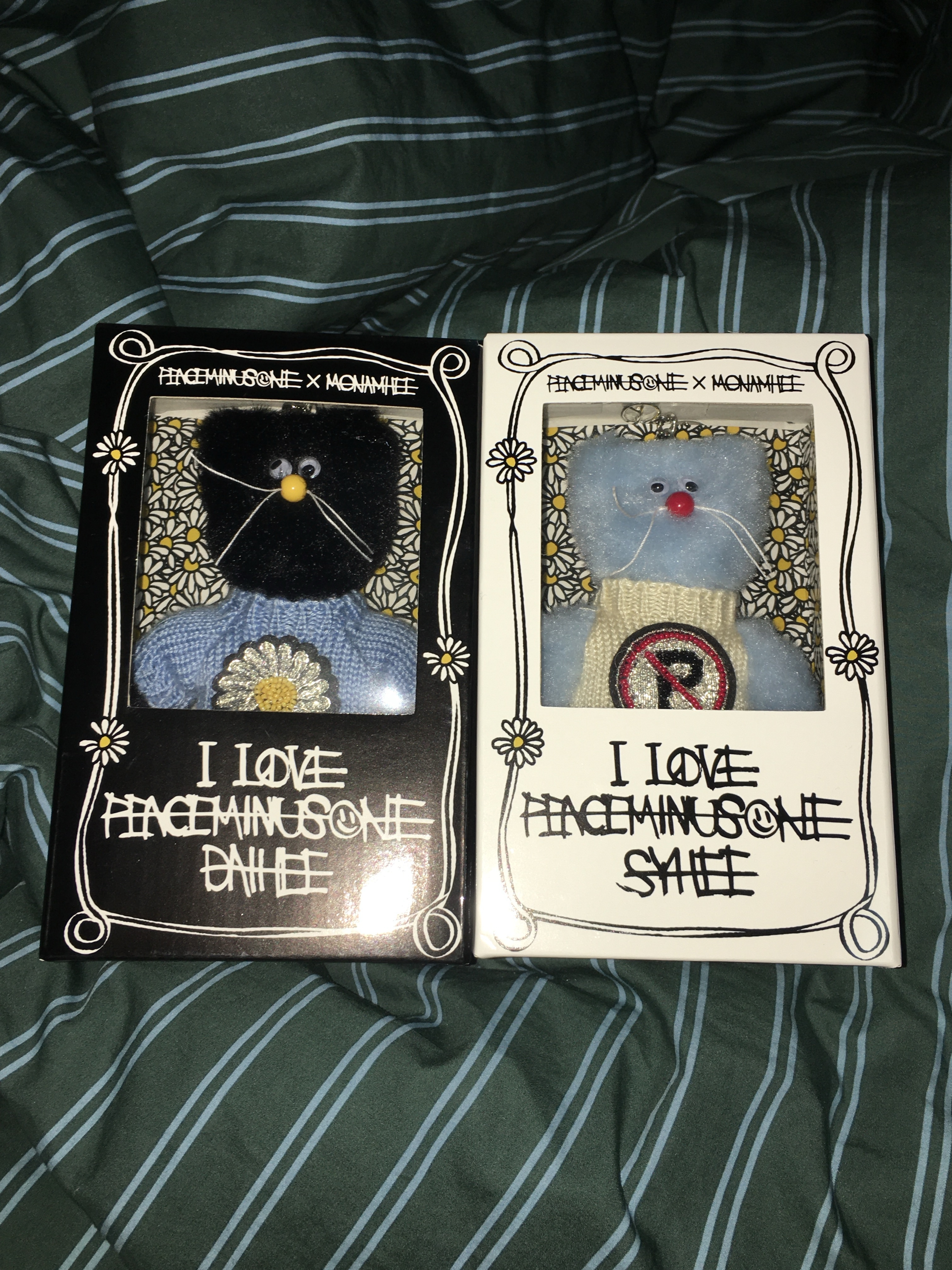 Monamhee x Peaceminusone Daihee Plush Keyring, Monamhee x Peaceminusone Syhee Plush Keyring 착용 스타일