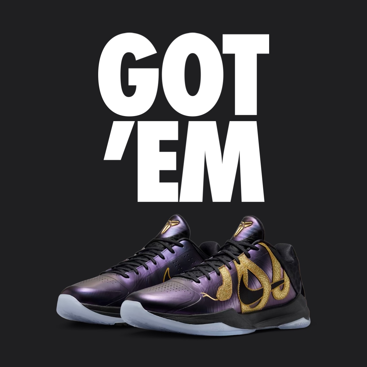 Nike Kobe 5 Protro Year of the Mamba Eggplant 착용 스타일 - 2