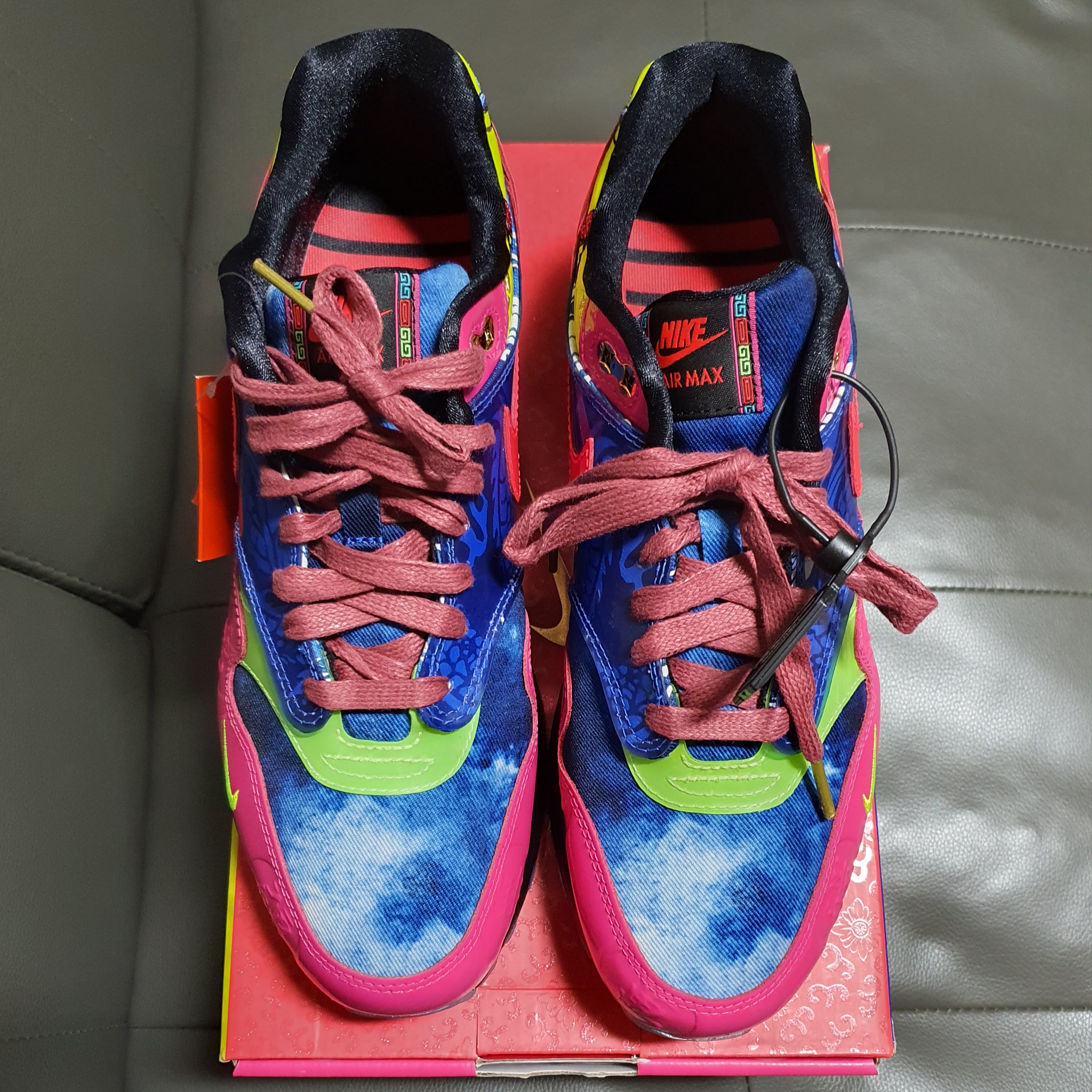 Nike Air Max 1 Chinese New Year Longevity 2020 착용 스타일