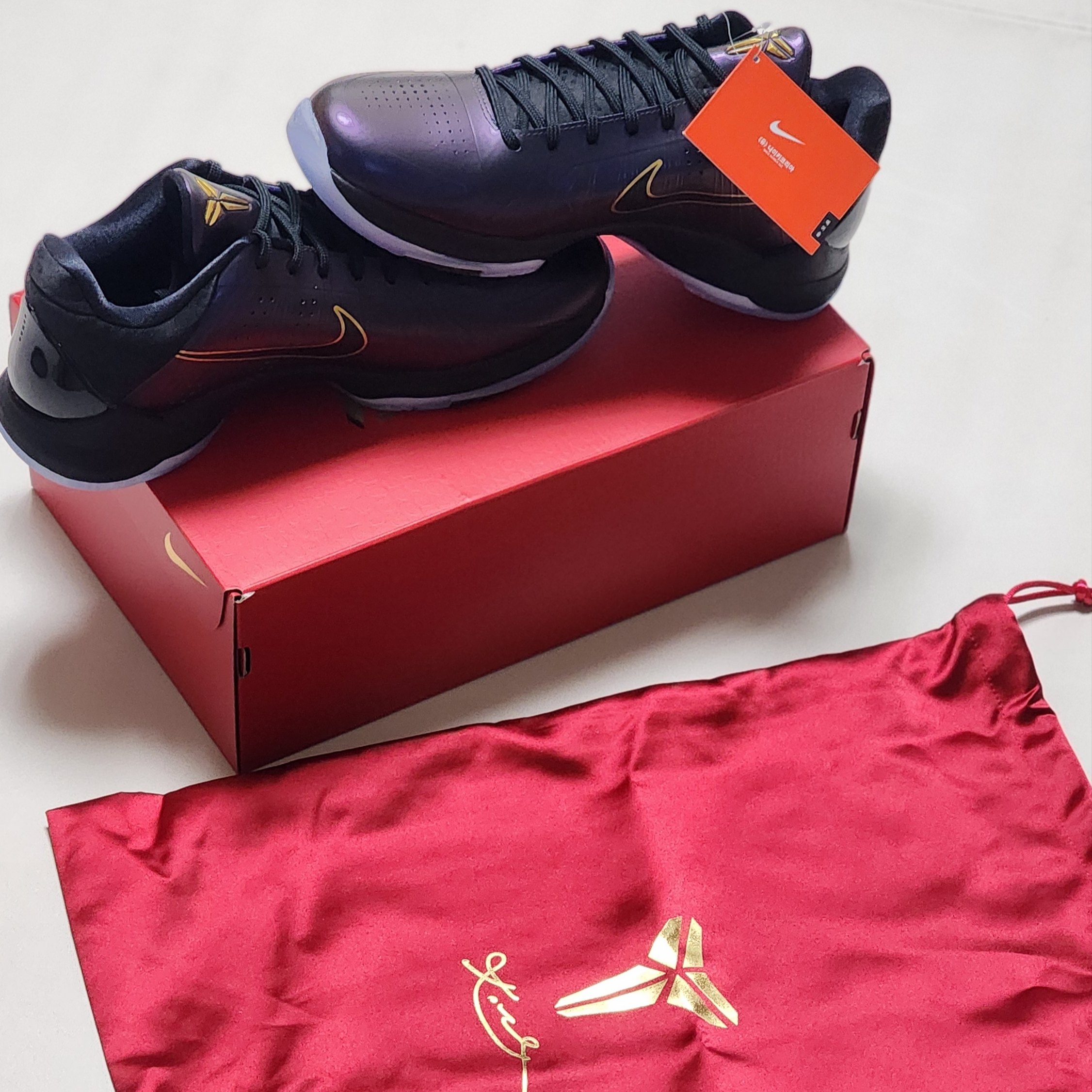 Nike Kobe 5 Protro Year of the Mamba Eggplant 착용 스타일 - 5