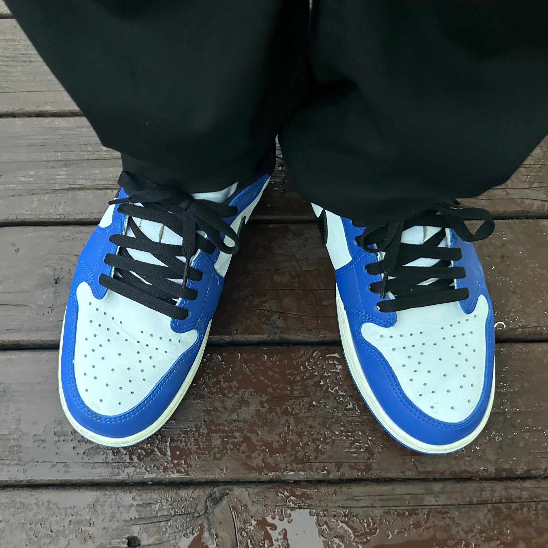 Jordan 1 Retro Low OG Game Royal 착용 스타일 - 1