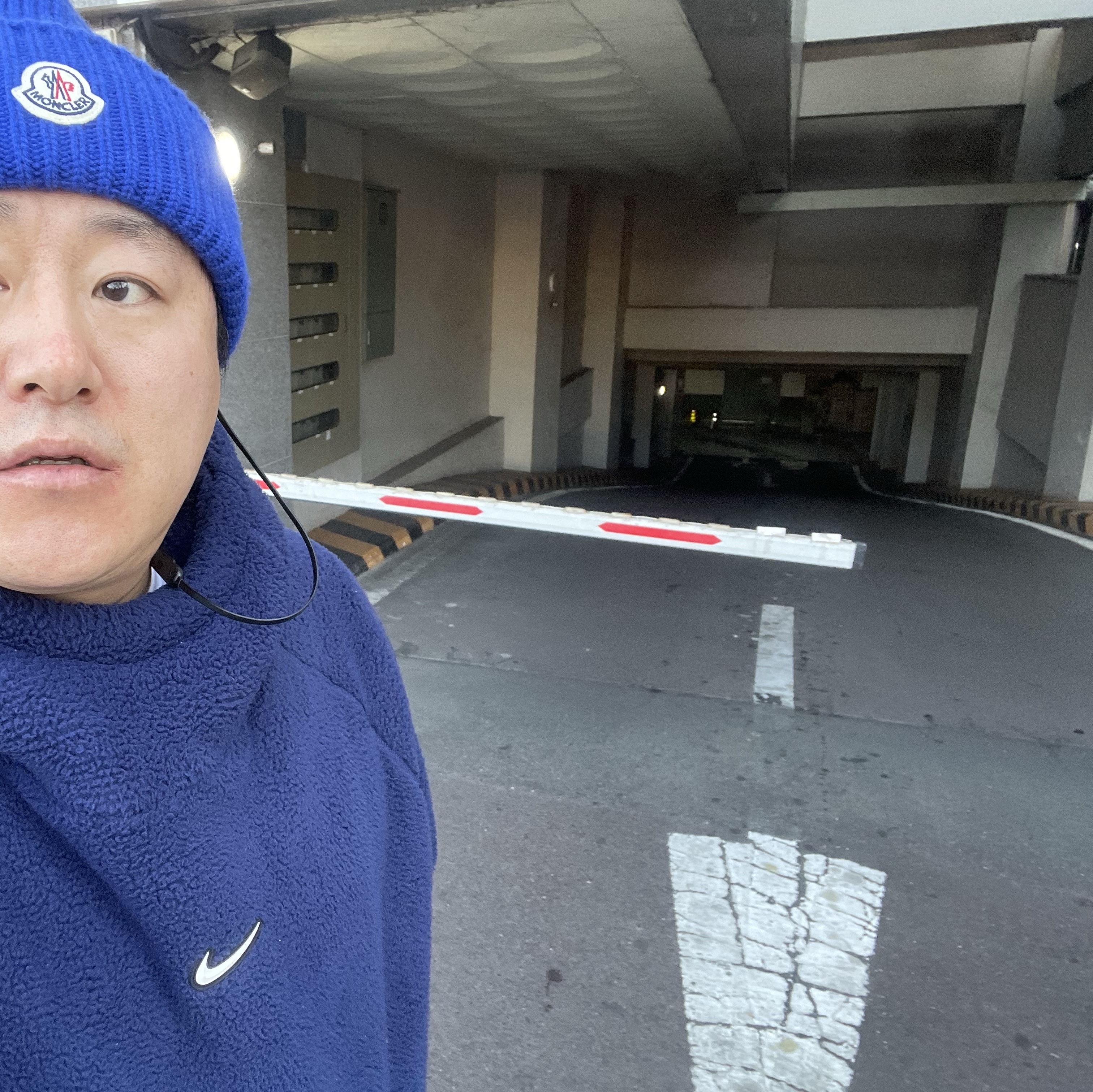 (W) Nike x Drake Nocta 8K Peaks Fleece Hoodie Midnight Navy (DV3645-410), (W) Nike x Drake Nocta 8K Peaks Fleece Pants Midnight Navy (DV3643-410) 착용 스타일 - 2