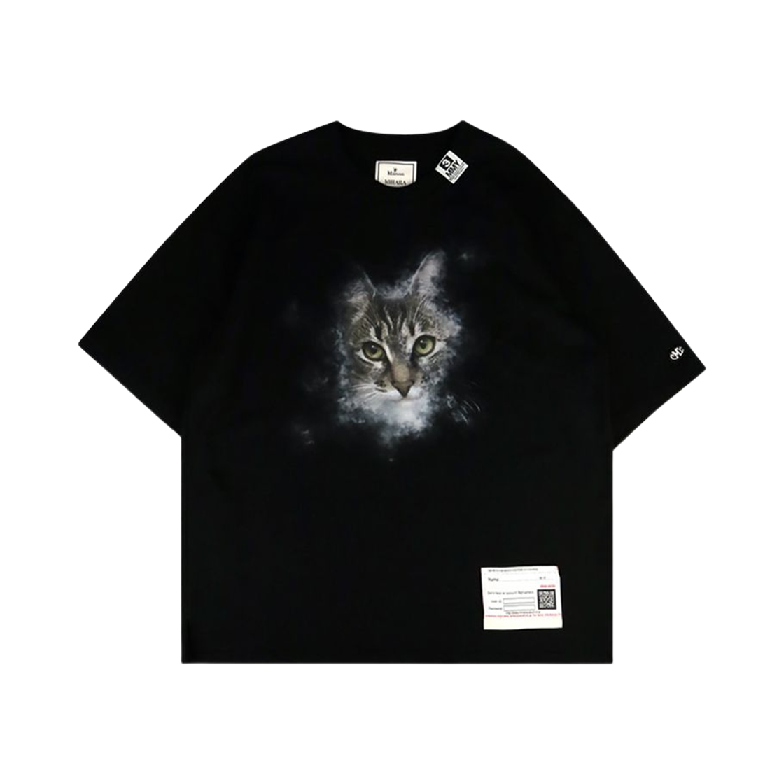 【MIHARAYASUHIRO】Cat Printed T-shirt ユニセックス MIHARAYASUHIRO】Cat Printed T-shirt ユニセックス