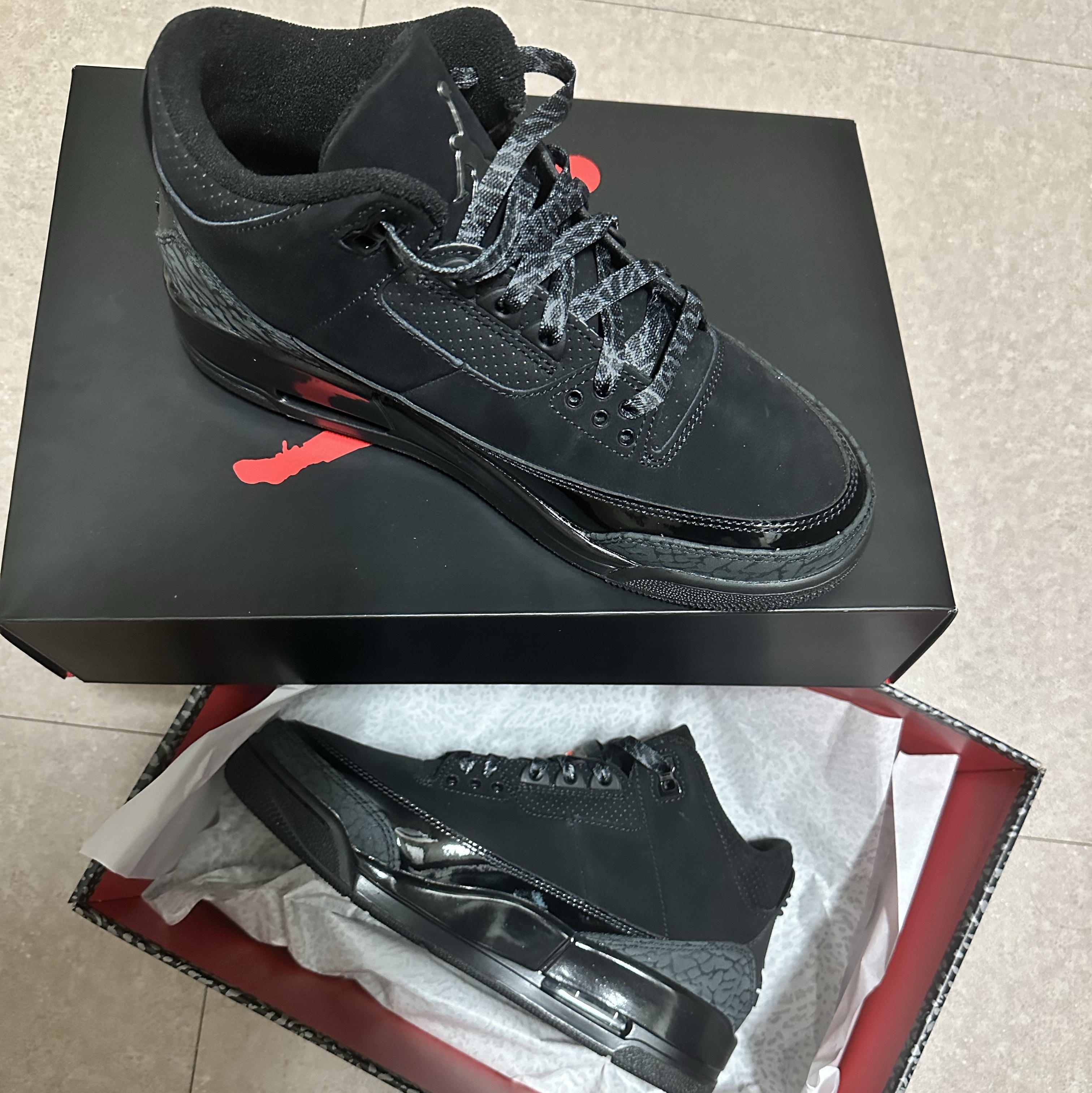 Jordan 3 Retro Black Cat 2025 착용 스타일