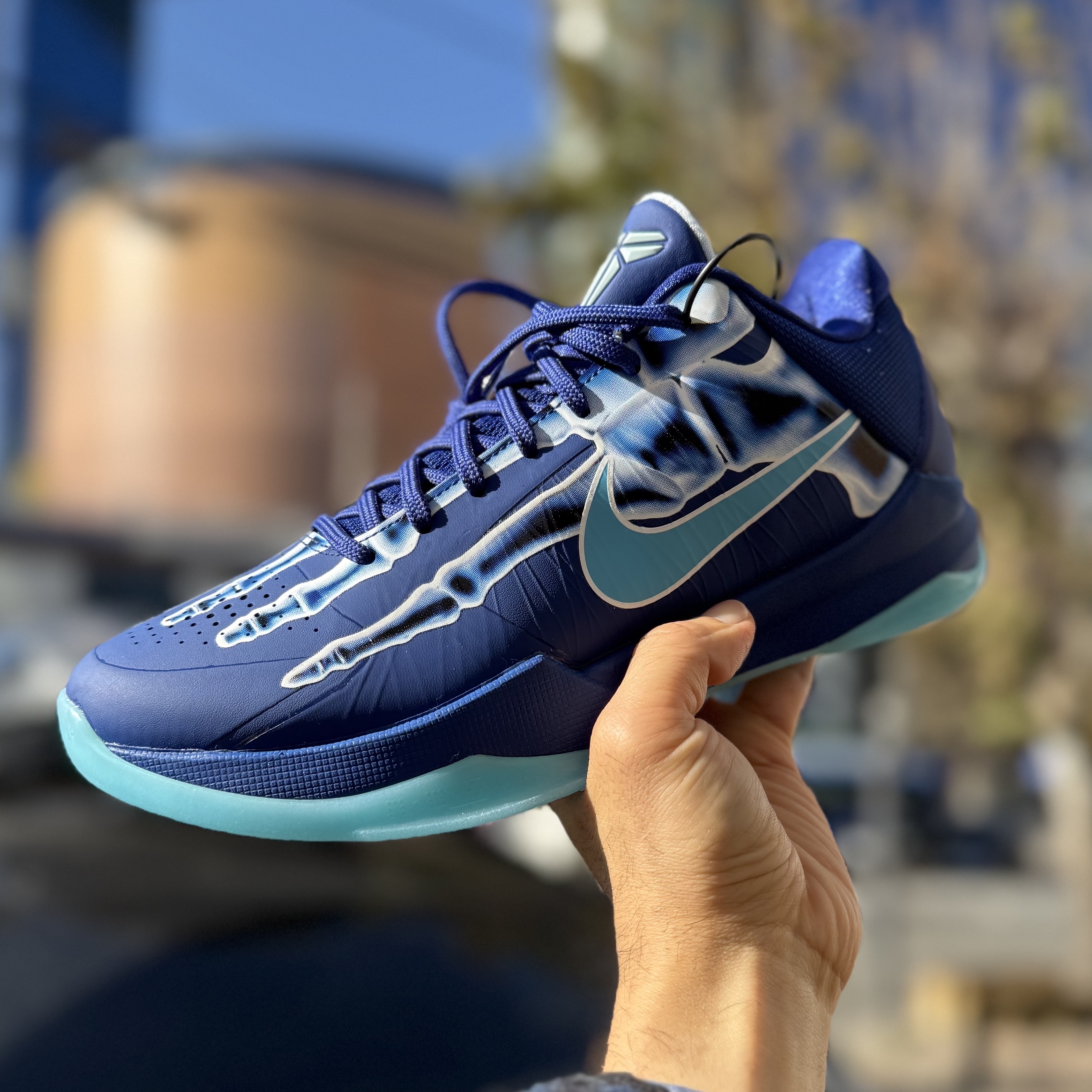 Nike Kobe 5 Protro Deep Royal Blue 착용 스타일