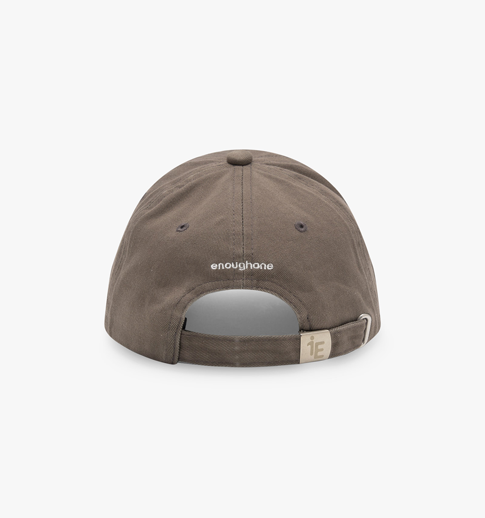 이너프원 1E 로고 볼캡 그레이(EnoughOne 1E Ball Cap Gray) - 2