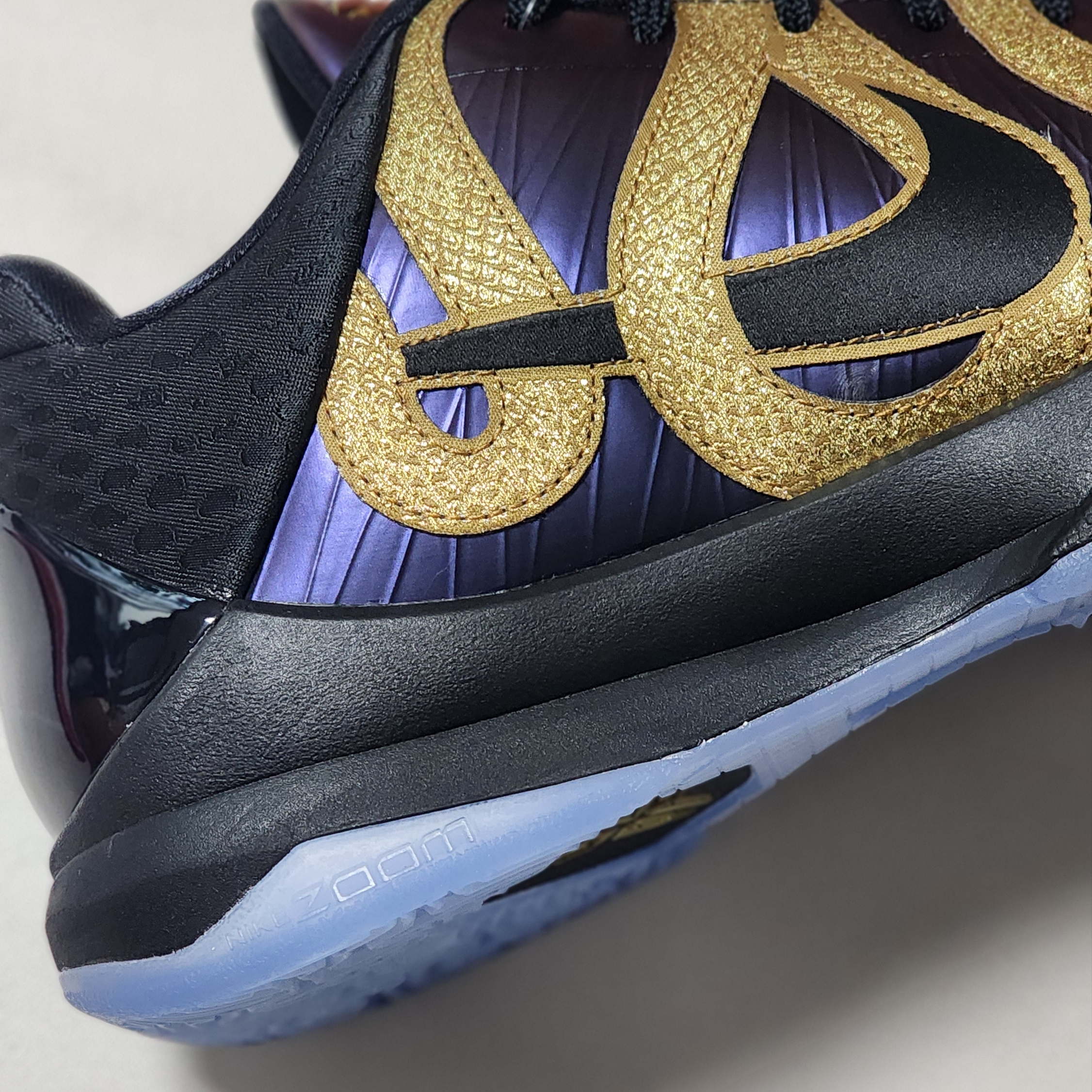 Nike Kobe 5 Protro Year of the Mamba Eggplant 착용 스타일 - 4