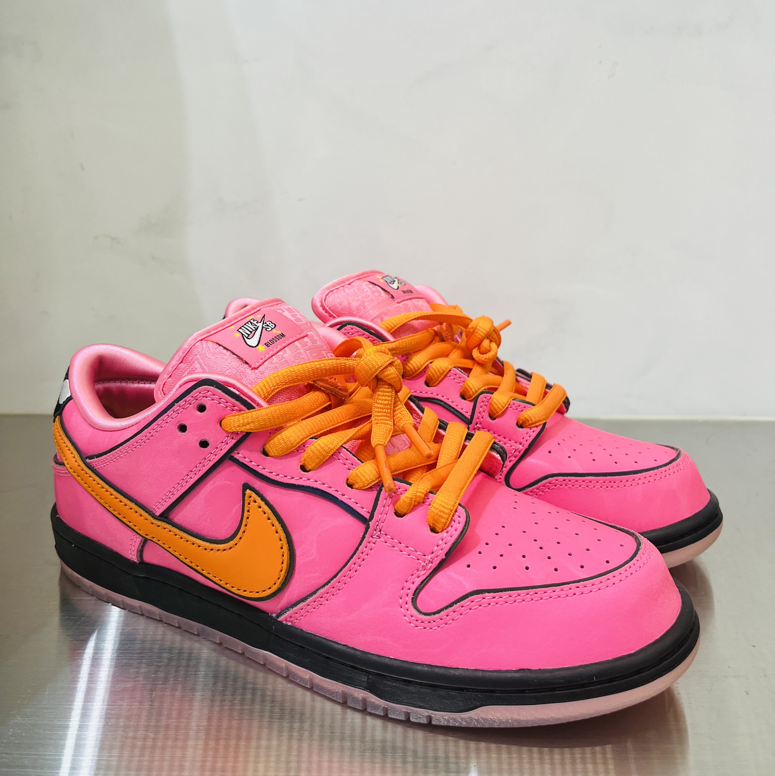 Nike x The Powerpuff Girls SB Dunk Low Pro QS Blossom 착용 스타일 - 3