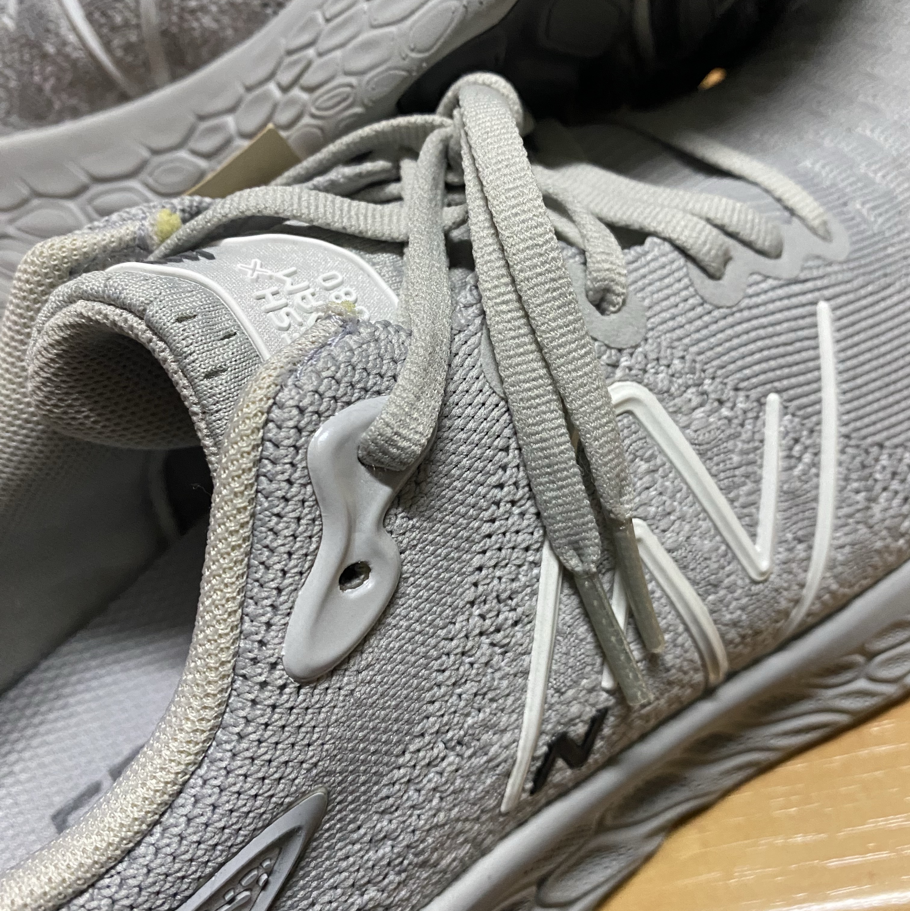 New Balance Fresh Foam X 1080v12 Rain Cloud - 4E Extra Wide 착용 스타일