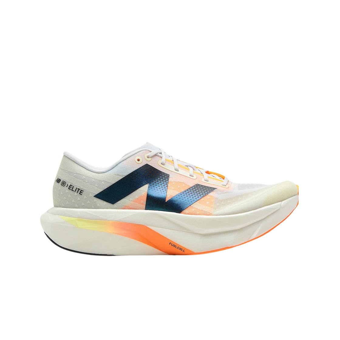 뉴발란스 퓨어셀 SC 엘리트 v4 선라이즈 - 2E 와이드(New Balance Fuelcell SC Elite v4 Sunrise - 2E Wide)