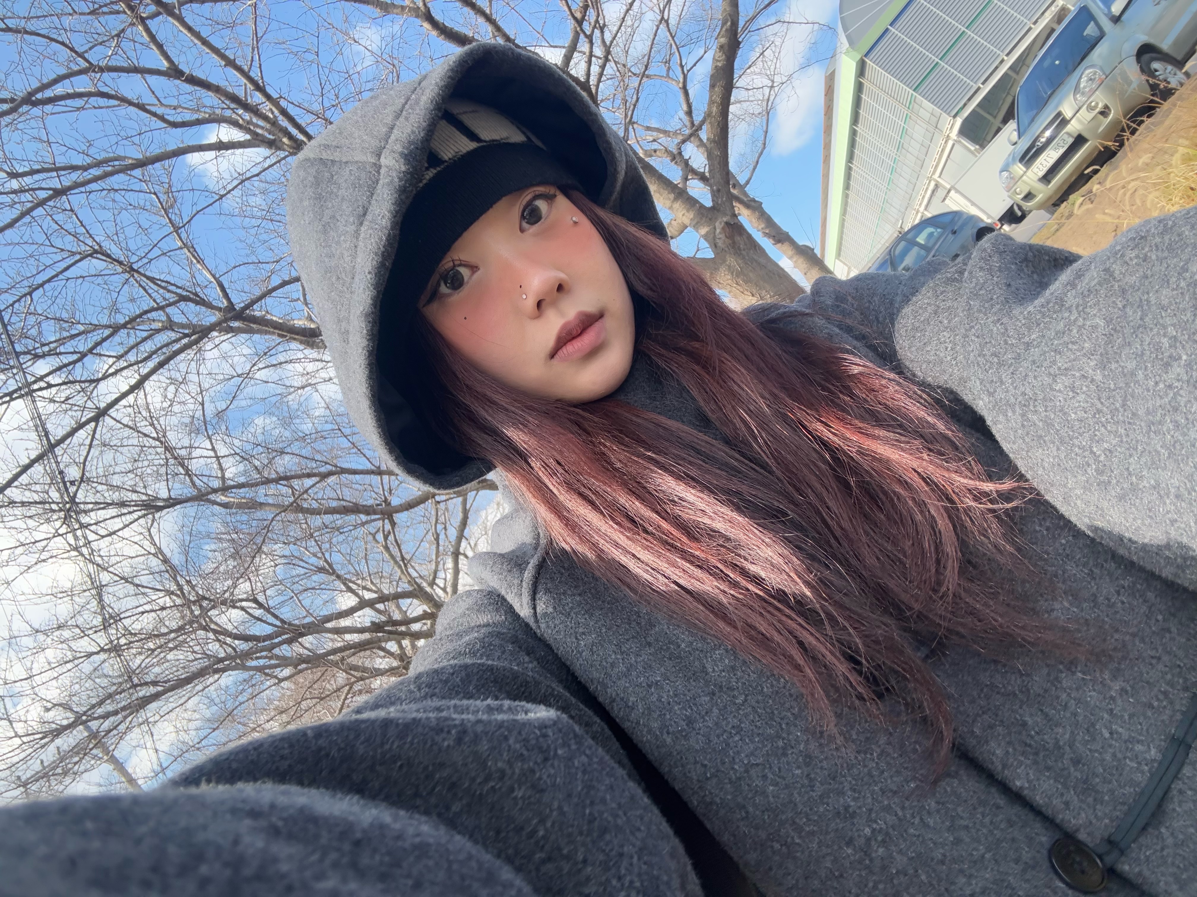 Matin Kim Logo Jacquard Short Beanie Black, Prada Re-Nylon Medium Backpack Black 착용 스타일 - 1