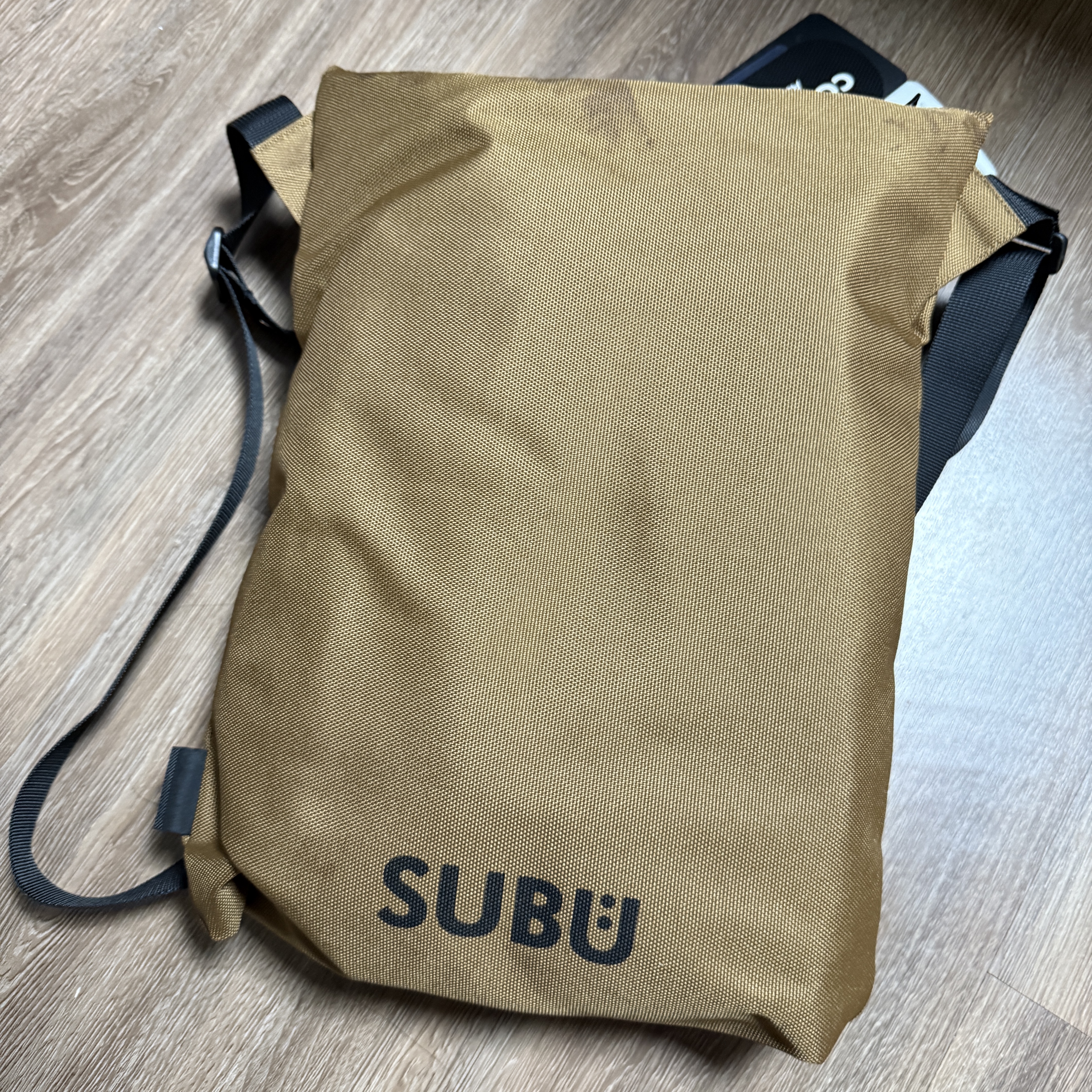 Subu x Carhartt WIP Cordura Sandal Hamilton Brown 착용 스타일 - 2
