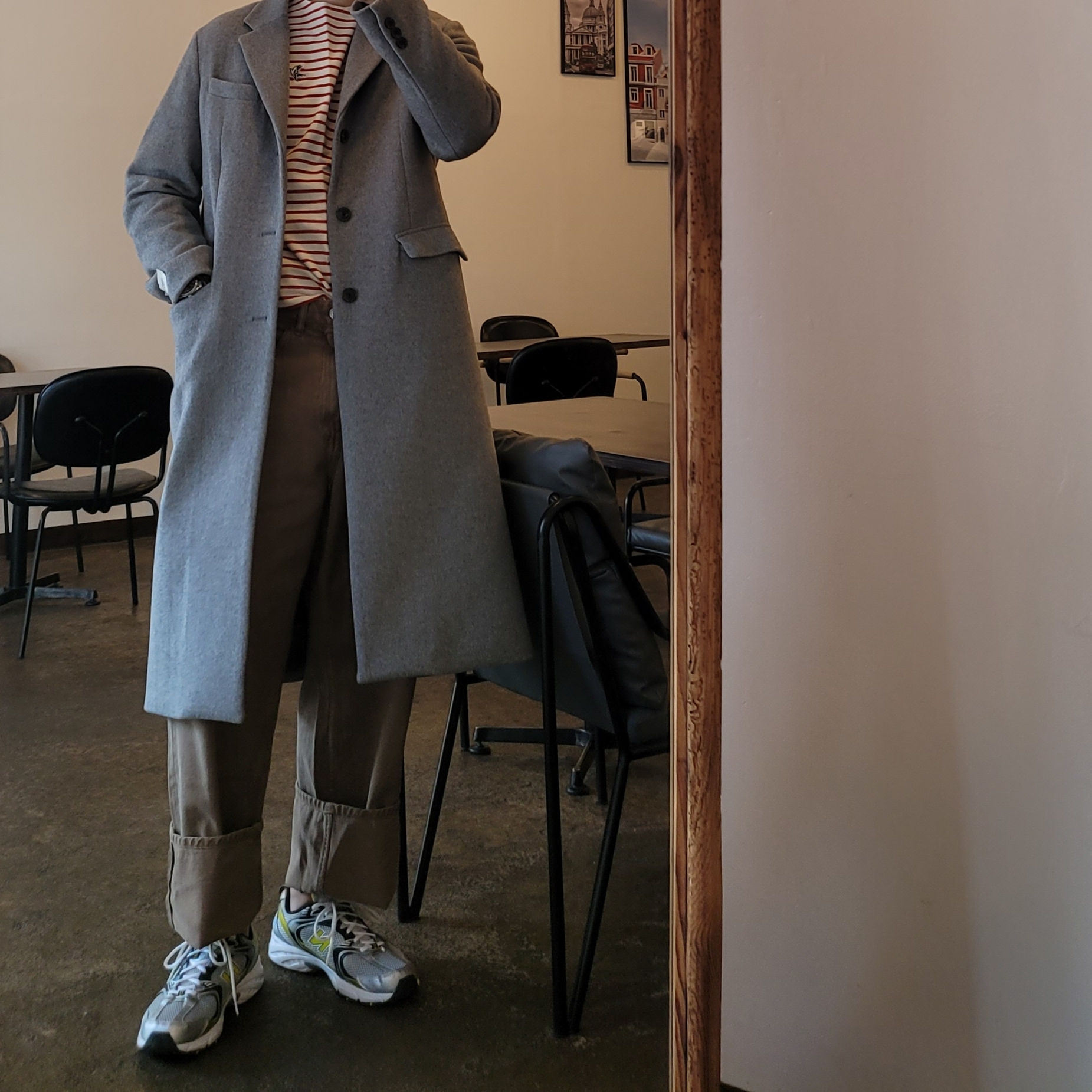 New Balance 530 Silver 착용 스타일