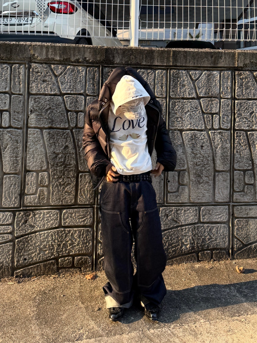 ★人気【Project G/R】★Membership Love Parody Hoodie White★ Project G/R Love Paro STYLE | KREAM
