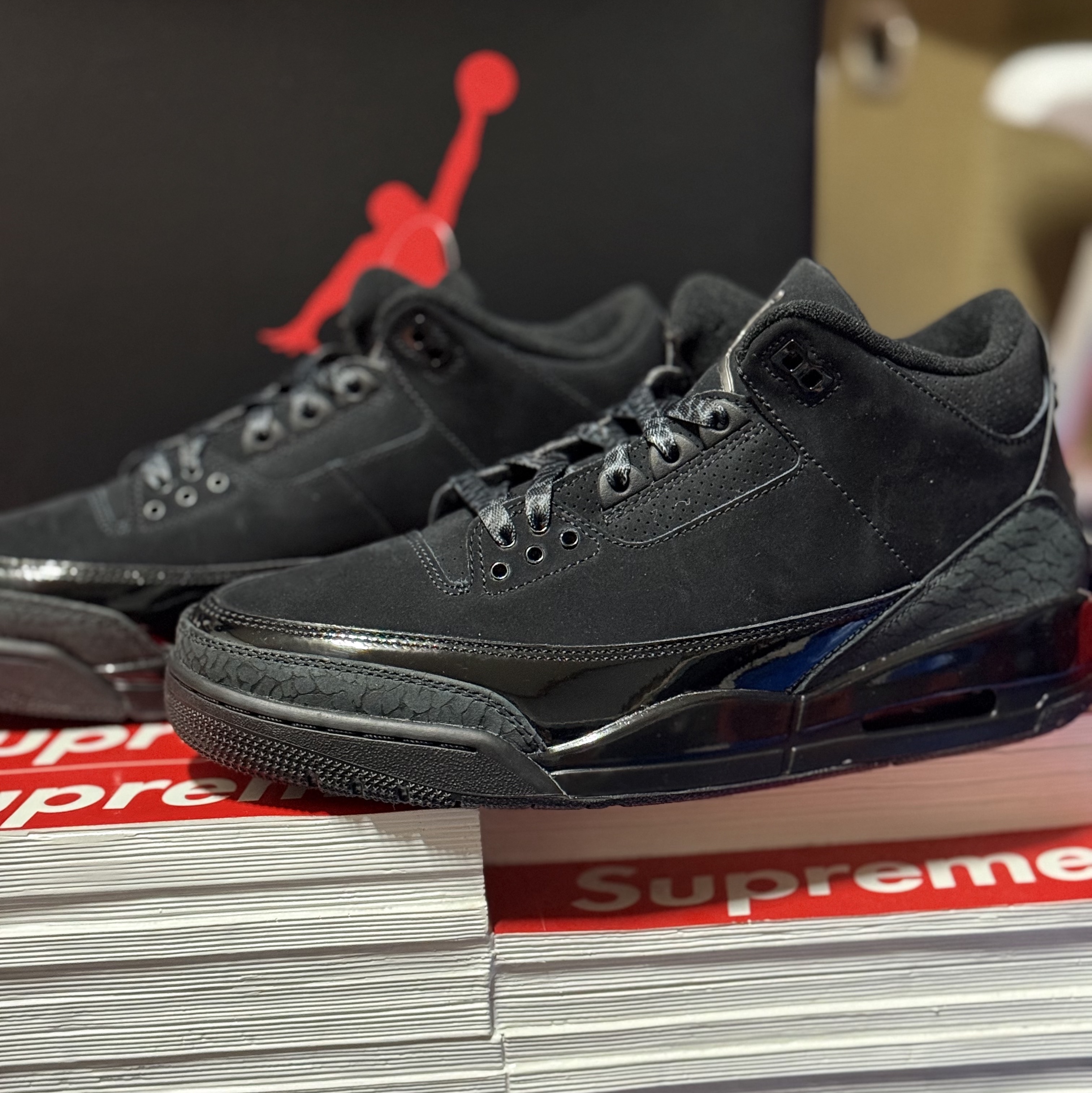 Jordan 3 Retro Black Cat 2025 착용 스타일 - 2