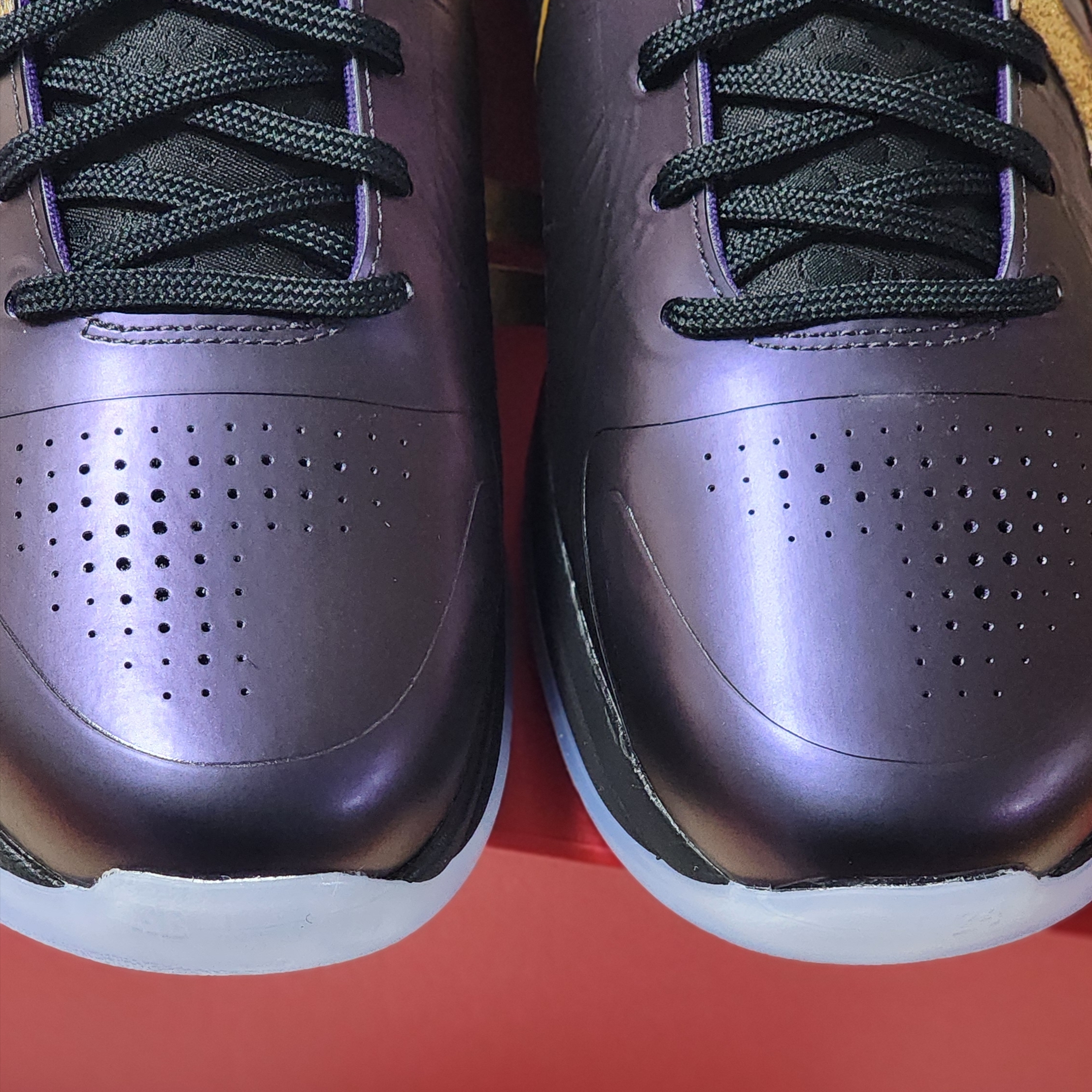 Nike Kobe 5 Protro Year of the Mamba Eggplant 착용 스타일 - 2