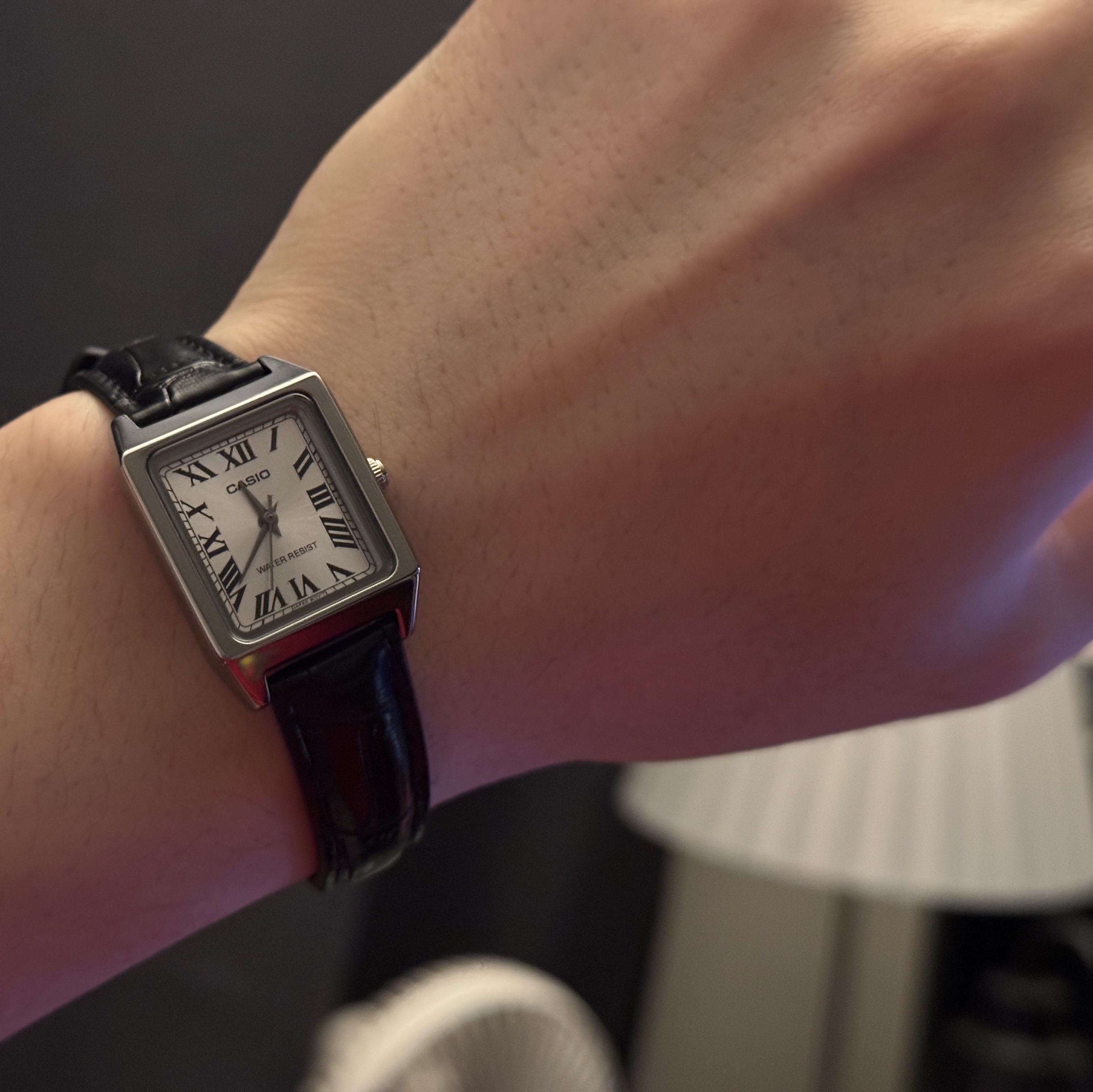 Casio LTP-V007L-7B1 착용 스타일