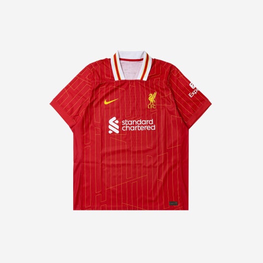 Nike Liverpool FC 2024/25 ADV Match Home Dri-Fit Jersey Gym Red White Chrome Yellow (Non Marking Ver.)