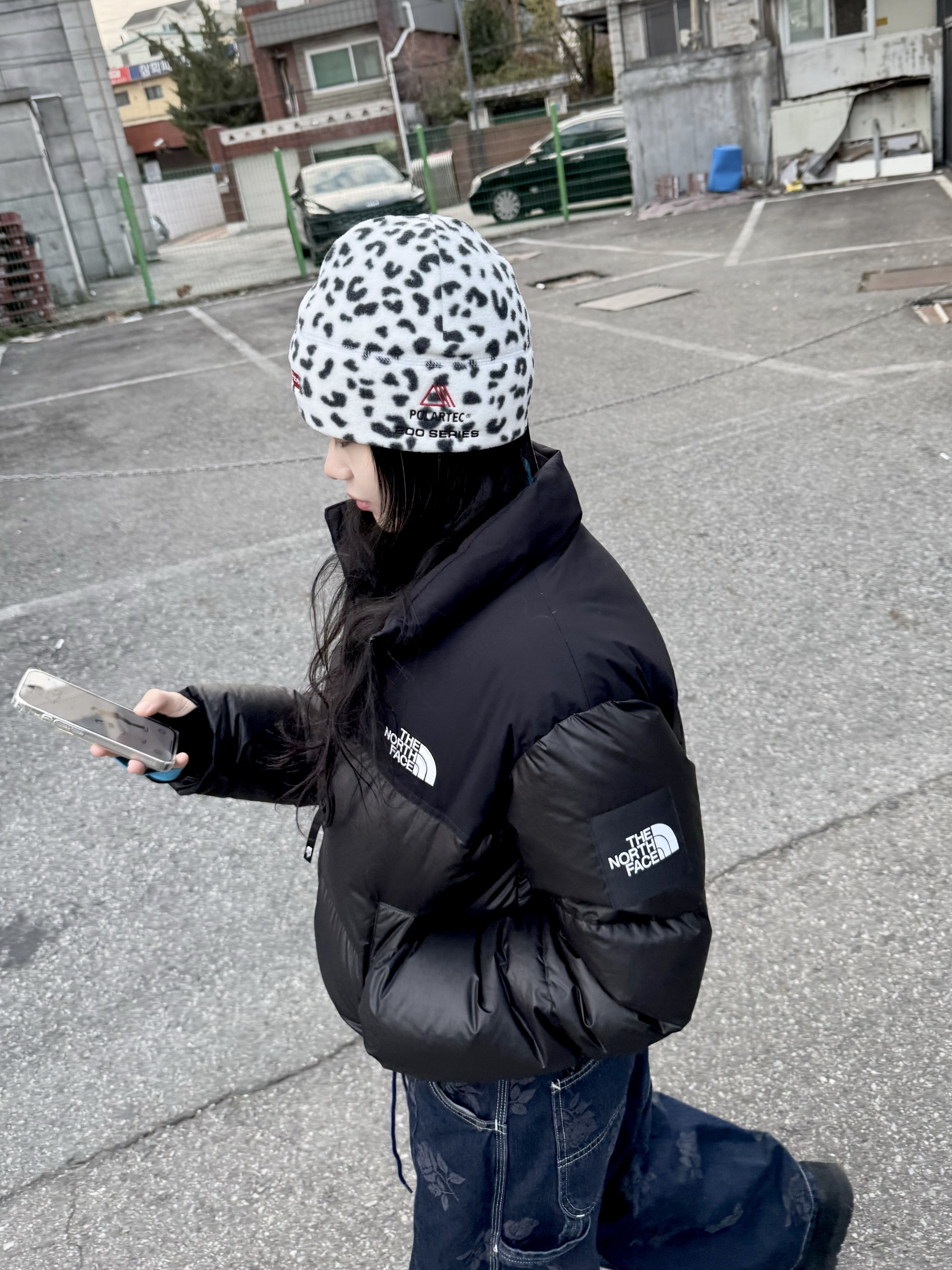 Supreme Polartec Sport Beanie Leopard - 24FW, Needles H.D. Pants 10 Oz Denim Papillon JQ Indigo 착용 스타일
