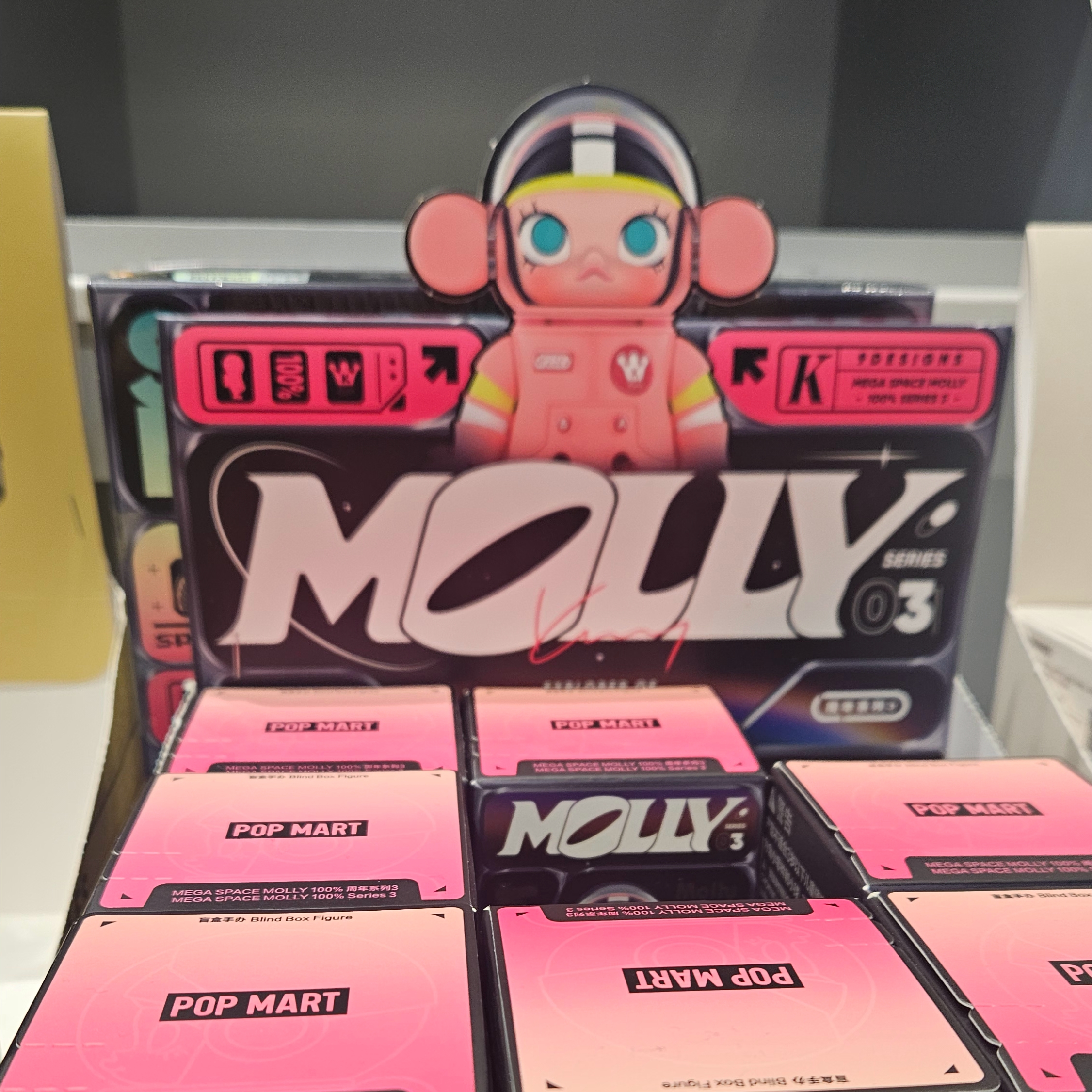 Pop Mart The Monsters Classic Series Plush Doll Shoulder Bag, Pop Mart Mega Space Molly Series 3 Sealed Case 100% (9 Blind Boxes) 착용 스타일 - 6