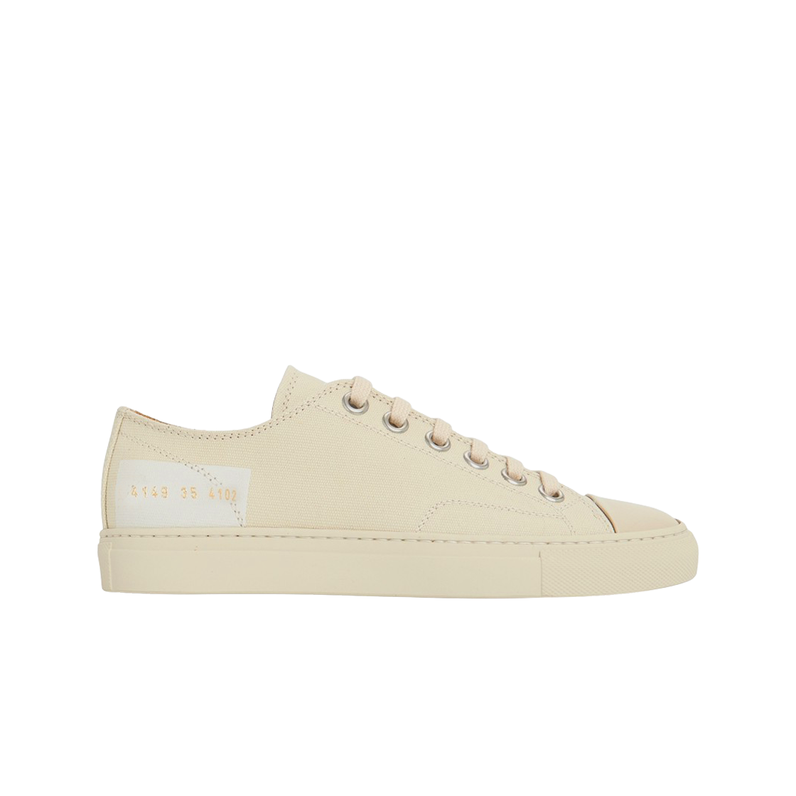 (W) 커먼 프로젝트 토너먼트 로우 오프 화이트 베이지((W) Common Projects Tournament Low Off White Beige)