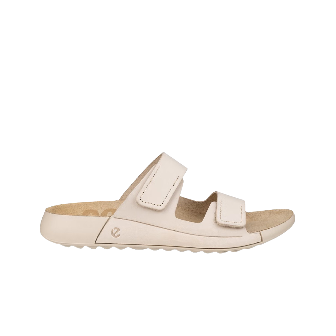 206823-02378 (W) Ecco Cozmo 2 Strap Slide Sandal Brown