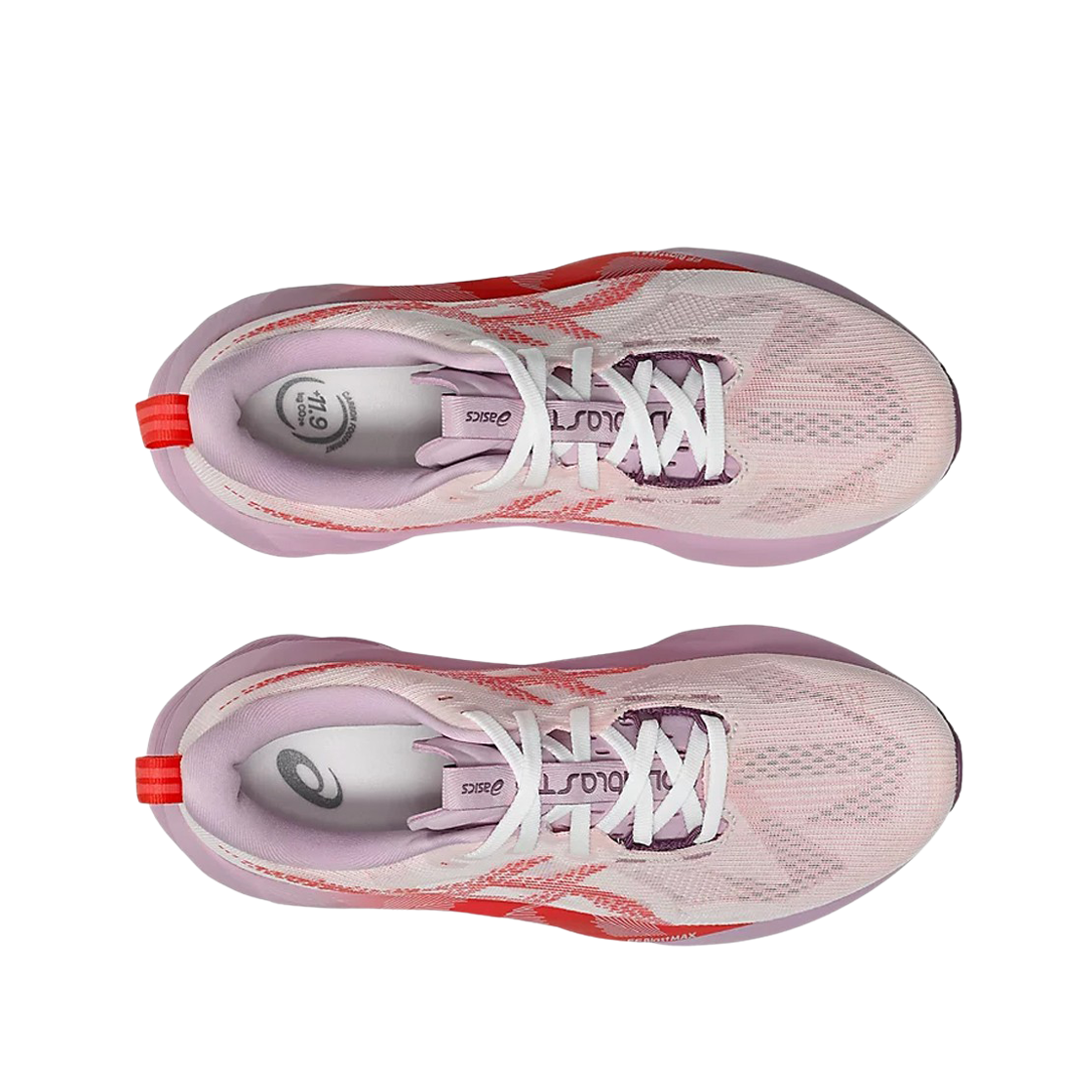 (W) 아식스 노바블라스트 5 화이트 코랄 리프((W) Asics Novablast 5 White Coral Reef) - 2