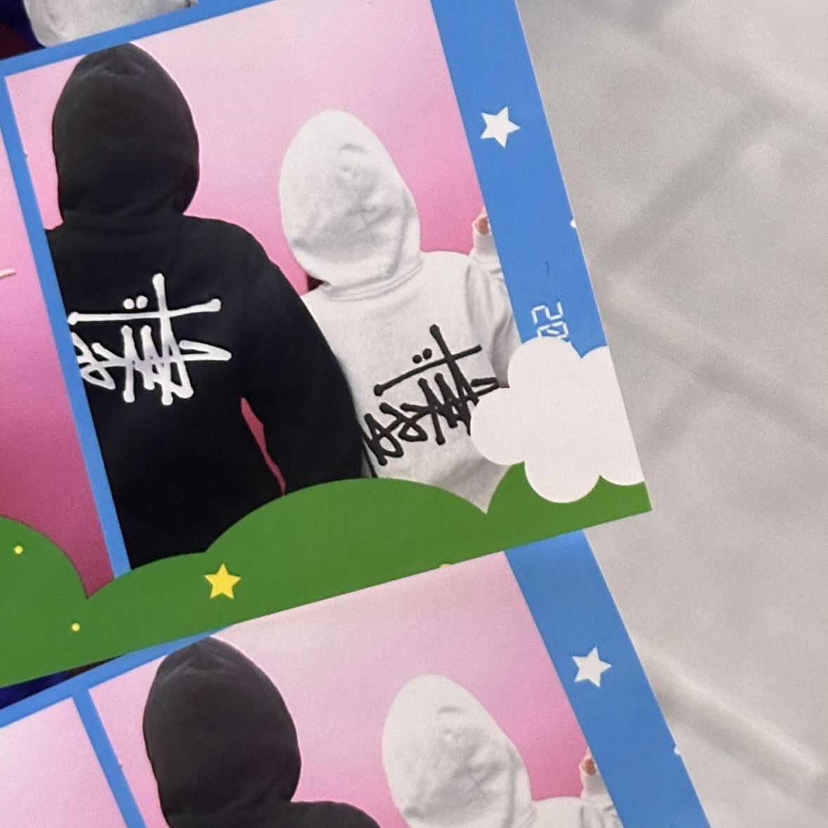 Stussy Basic Stussy Hoodie Black, Stussy Basic Stussy Hoodie Ash Heather 착용 스타일