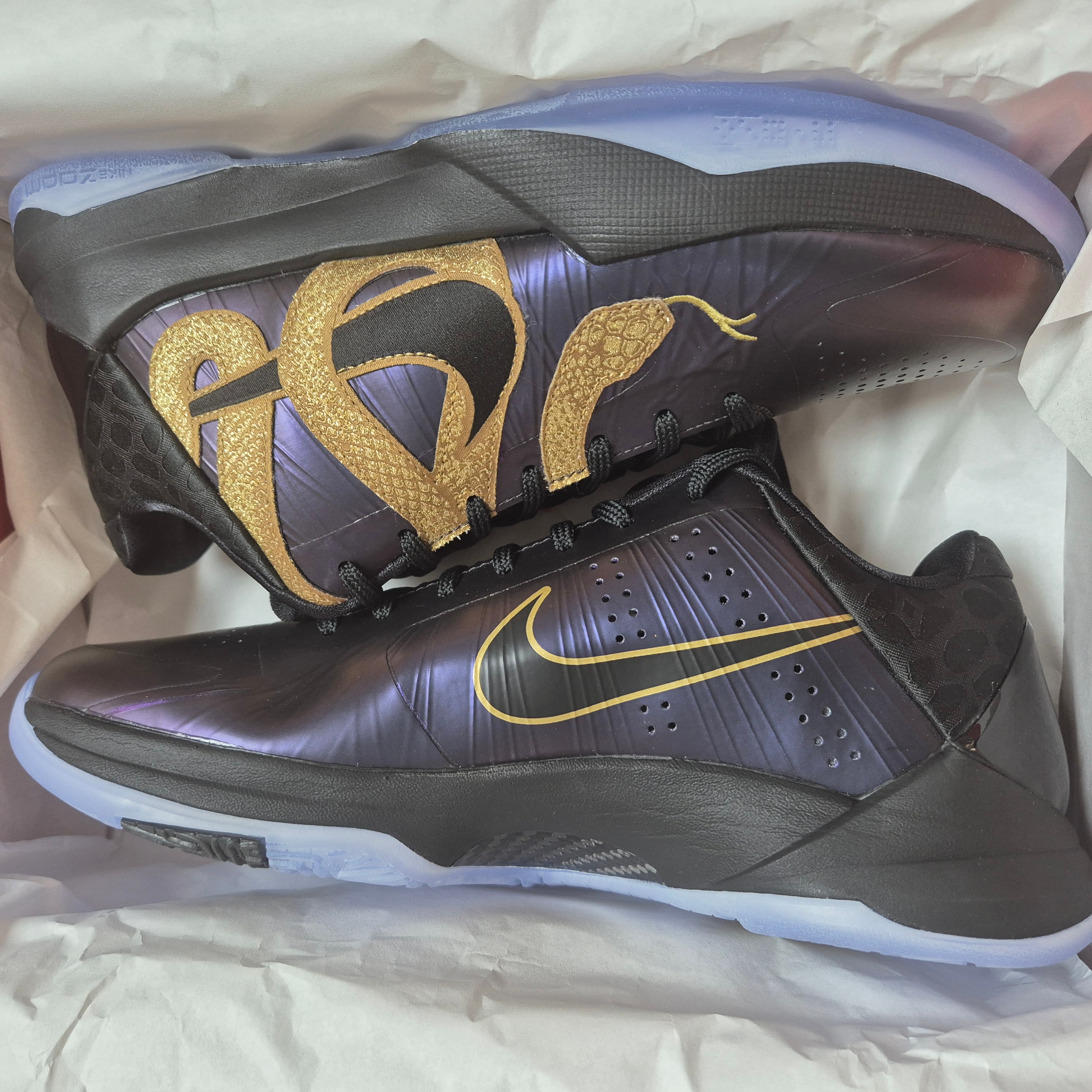 Nike Kobe 5 Protro Year of the Mamba Eggplant 착용 스타일 - 4