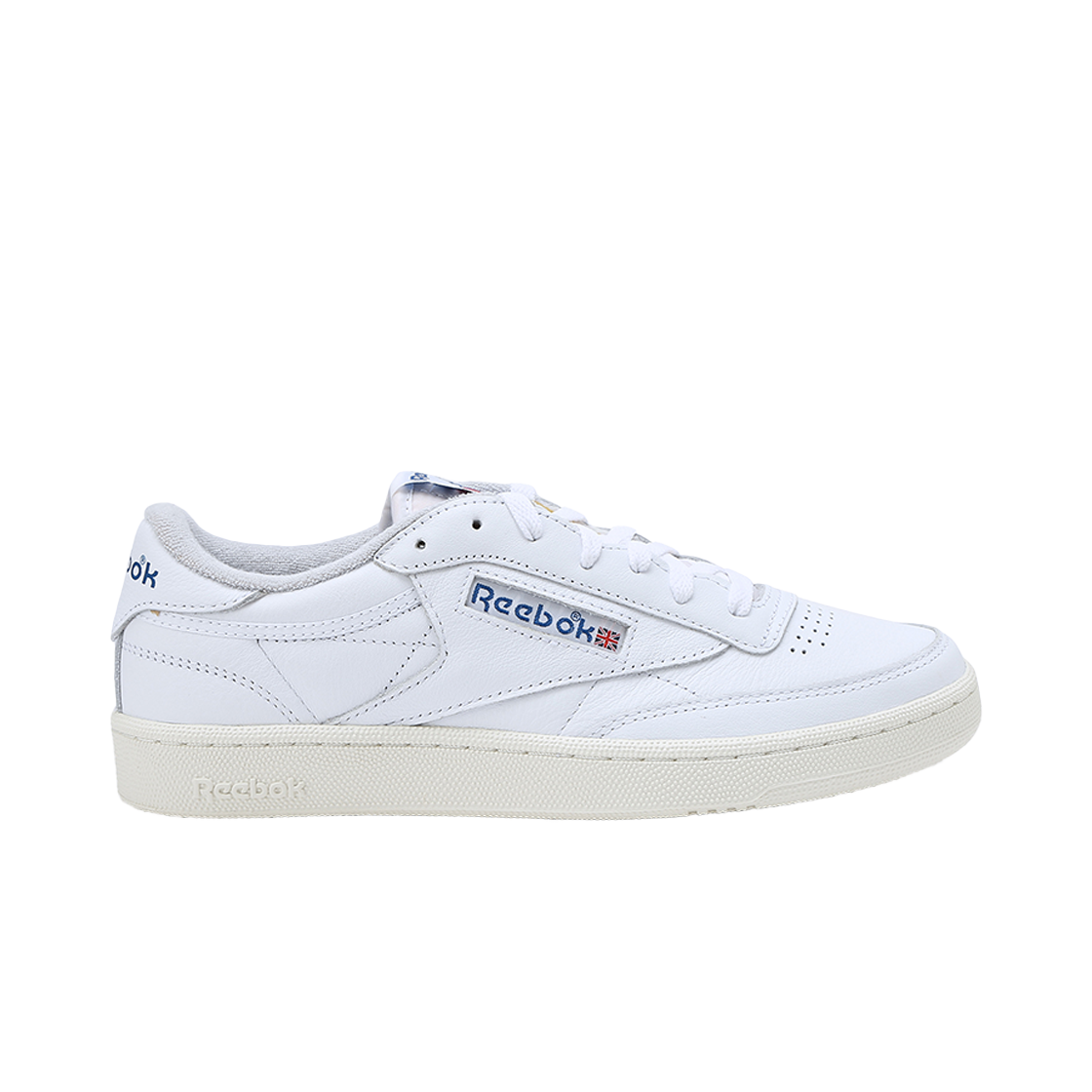 RXSOXXCVUB1 Reebok Club C 85 Vintage White Blue
